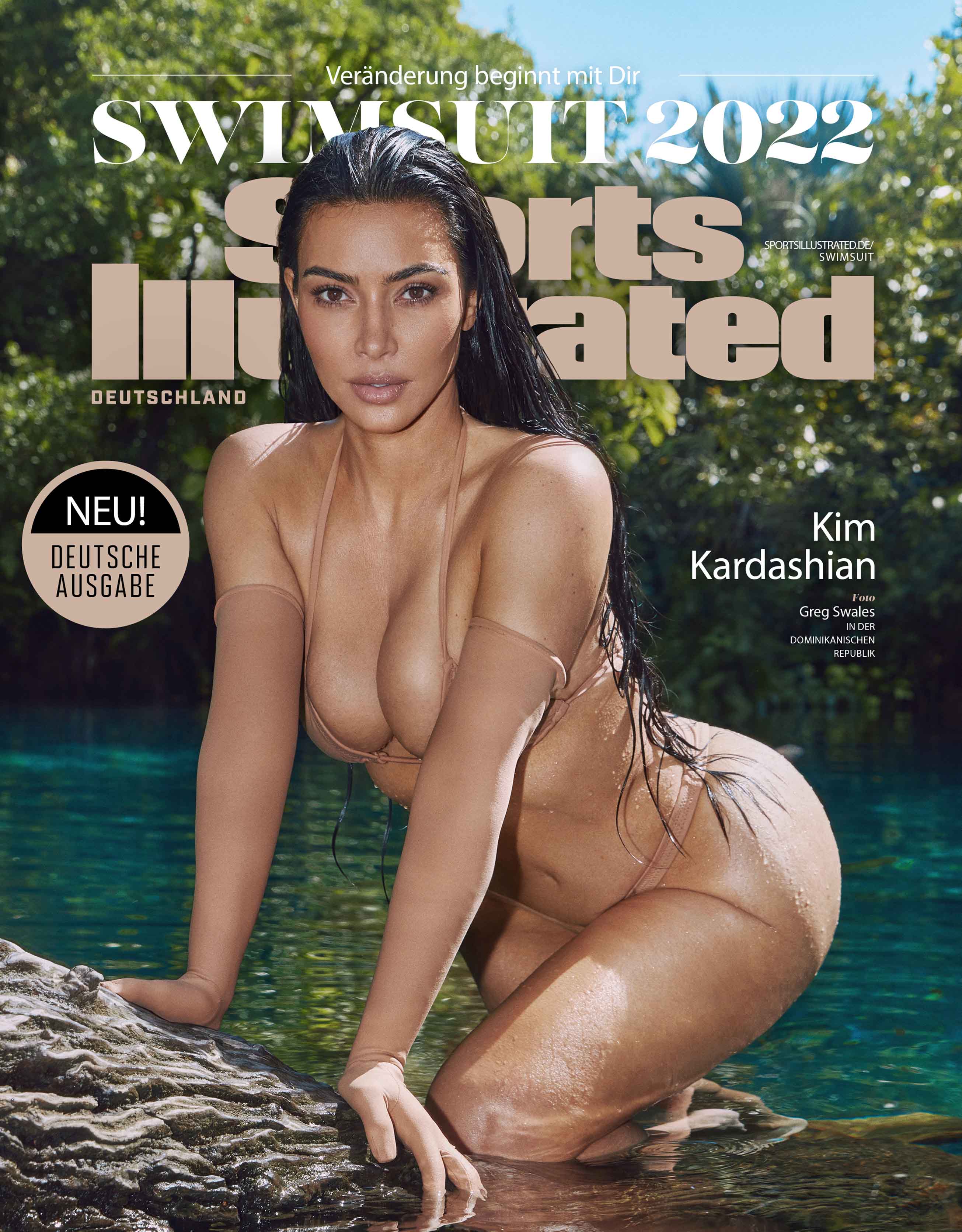 Ab dem 13.6. auch als exklusive deutsche Ausgabe erhältlich: Die Swimsuit-Ausgabe von Sports Illustrated mit Cover Model Kim Kardashian