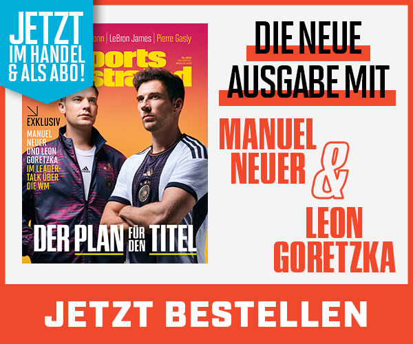 Die neue Ausgabe von Sports Illustrated mit Manuel Neuer und Leon Goretzka im Exklusiv-Interview