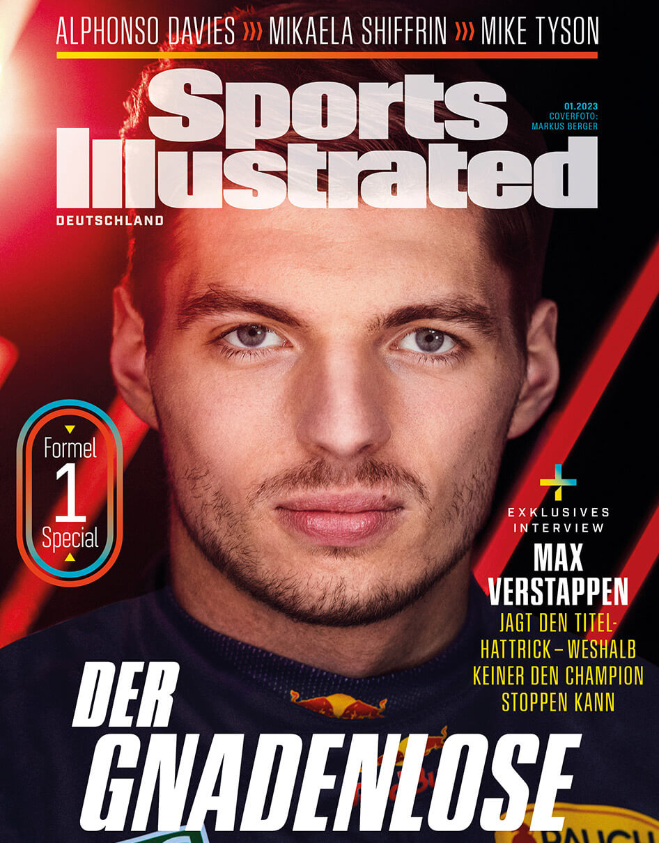 Die neue Ausgabe von Sports Illustrated mit Formel-1-Weltmeister Max Verstappen