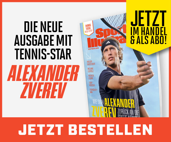 Die neue Ausgabe von Sports Illustrated mit Tennis-Superstar Alexander Zverev