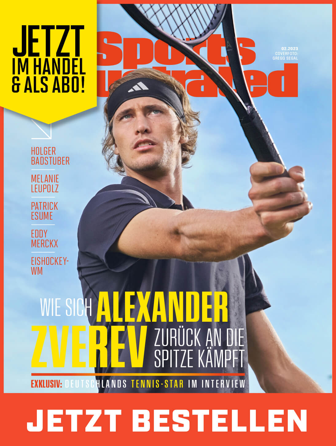 Die neue Ausgabe von Sports Illustrated mit Tennis-Superstar Alexander Zverev