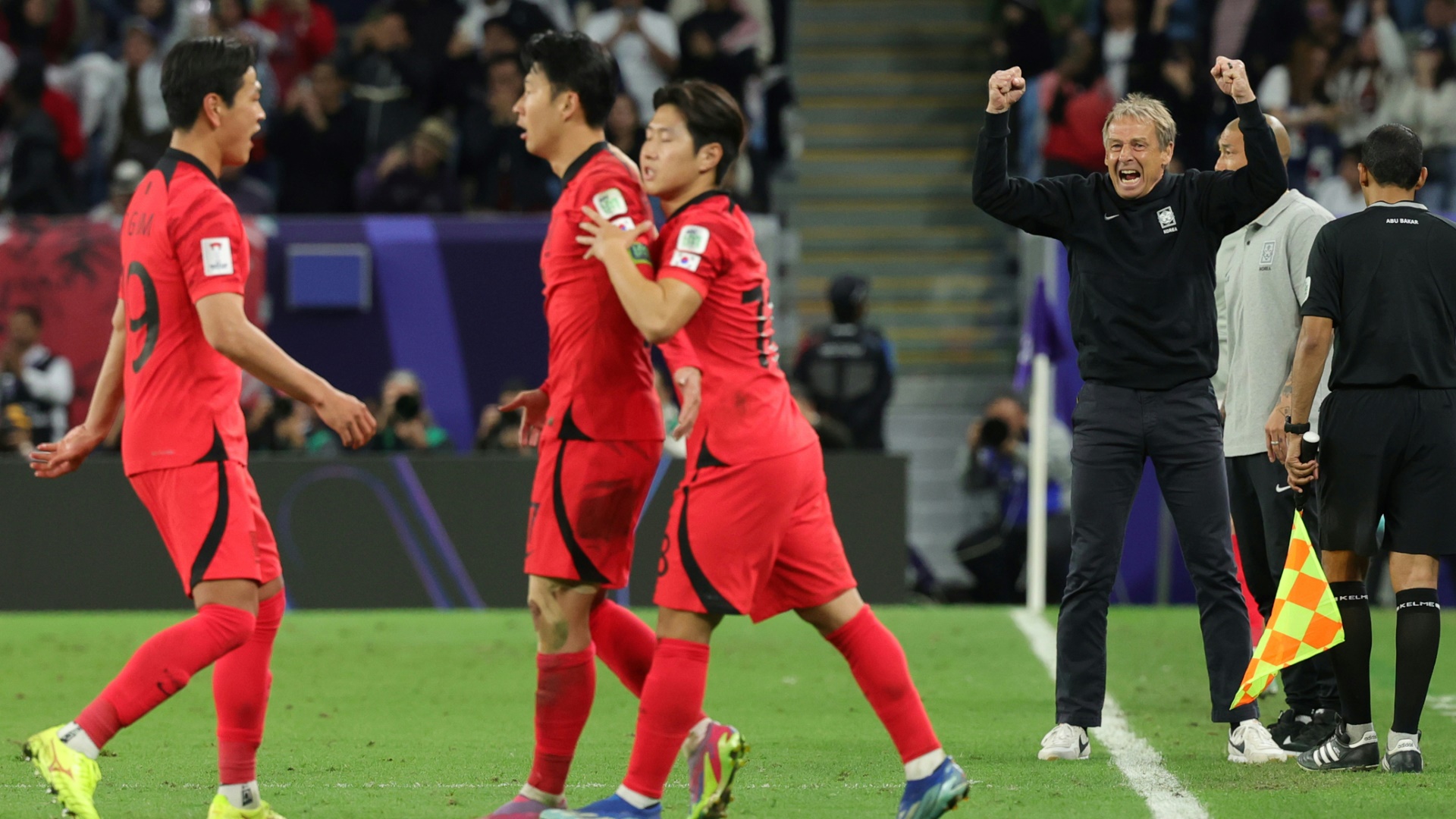 Klinsmann jubelt: Südkorea im Halbfinale
