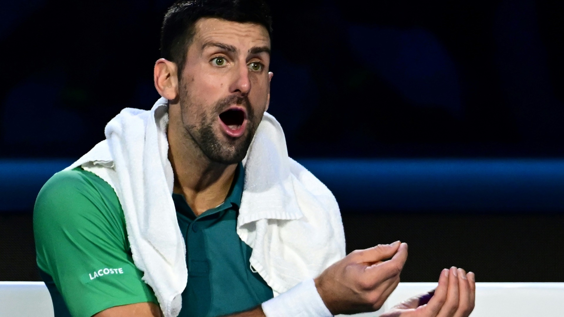 Hatte viel Redebedarf: Novak Djokovic