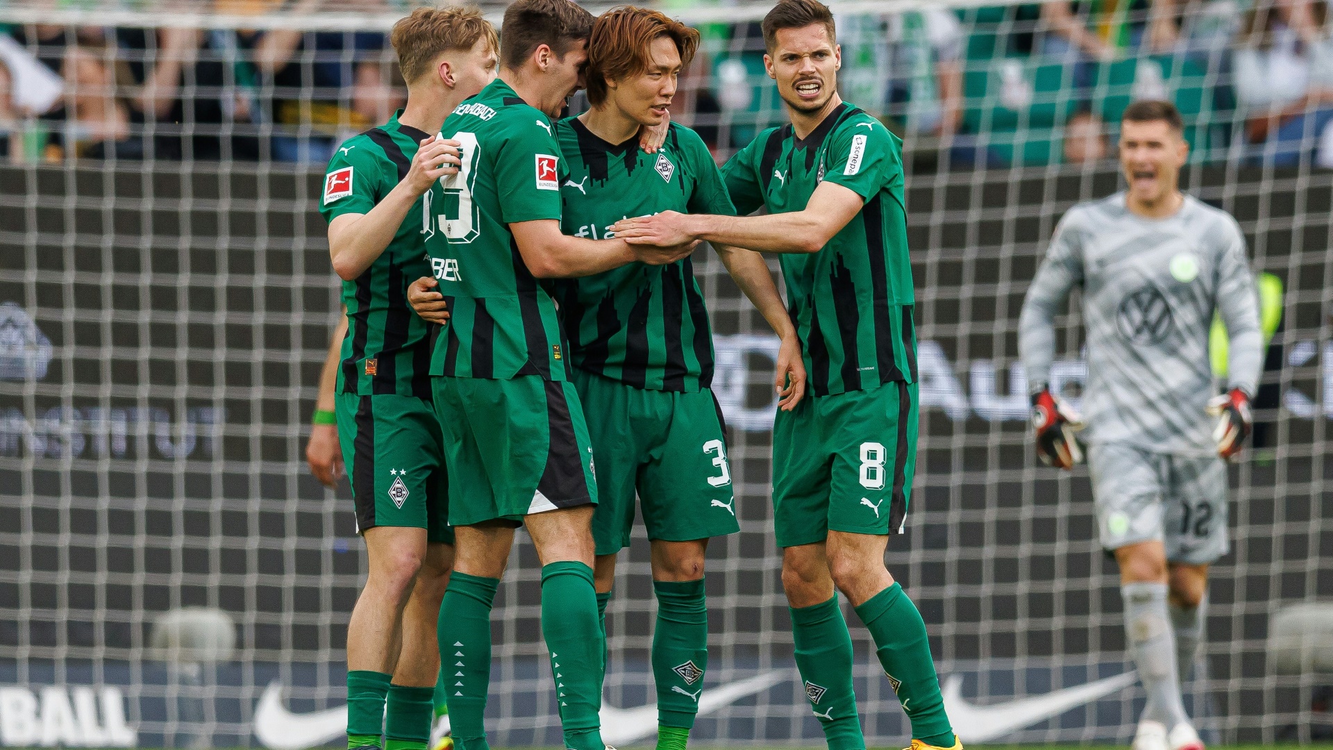 Gladbach dreht das Spiel in Wolfsburg