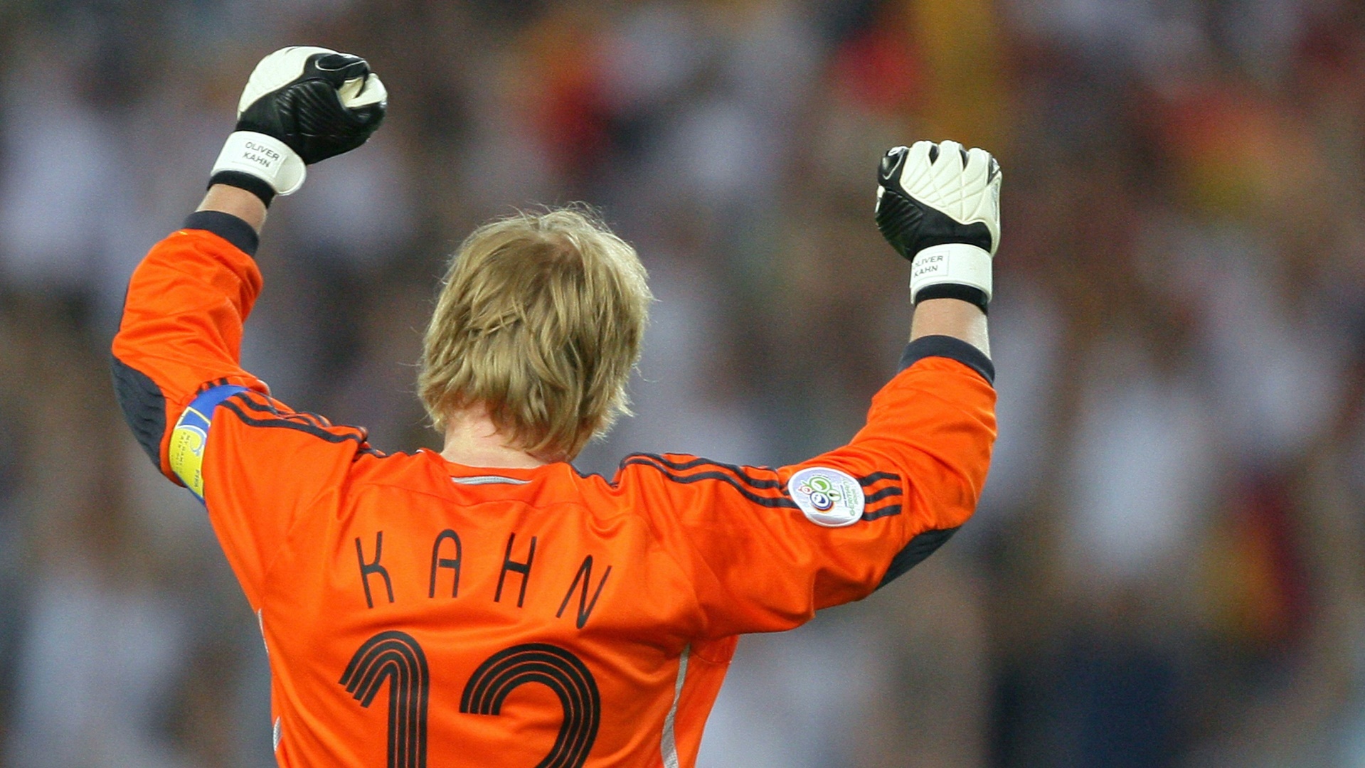 Kahn bei seinem letzten Länderspiel 2006