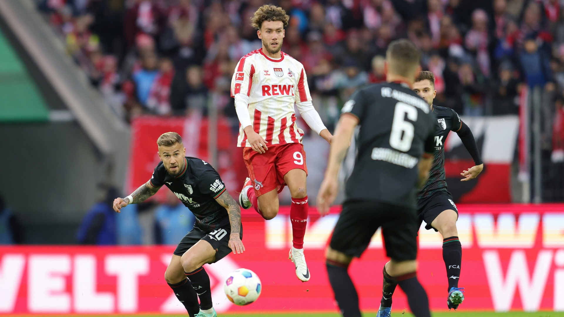 Köln kommt gegen den FCA nicht über ein 1:1 hinaus