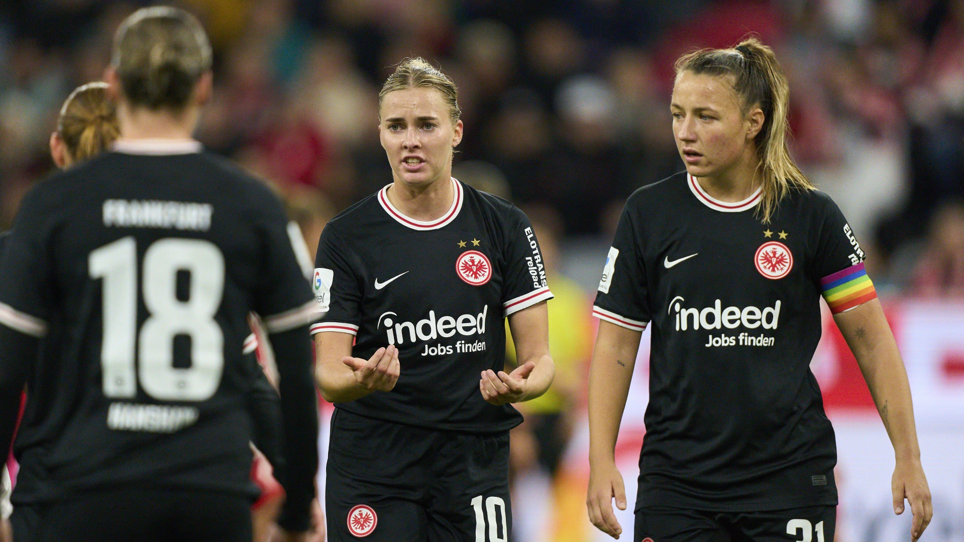 Eintracht Frankfurt gewann das Hinspiel mit 5:0
