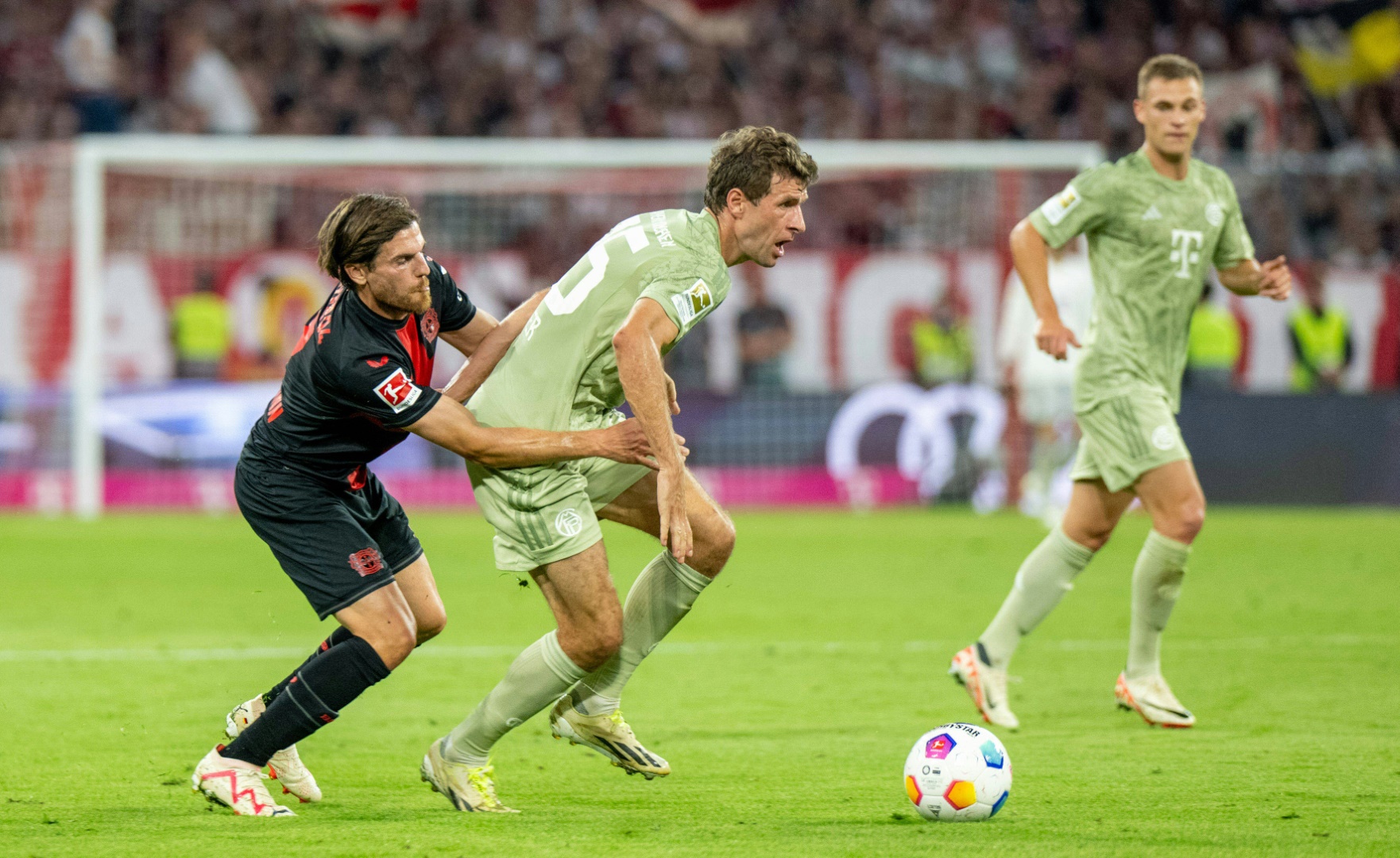 Zwei Führungen reichen den Bayern gegen Leverkusen nicht