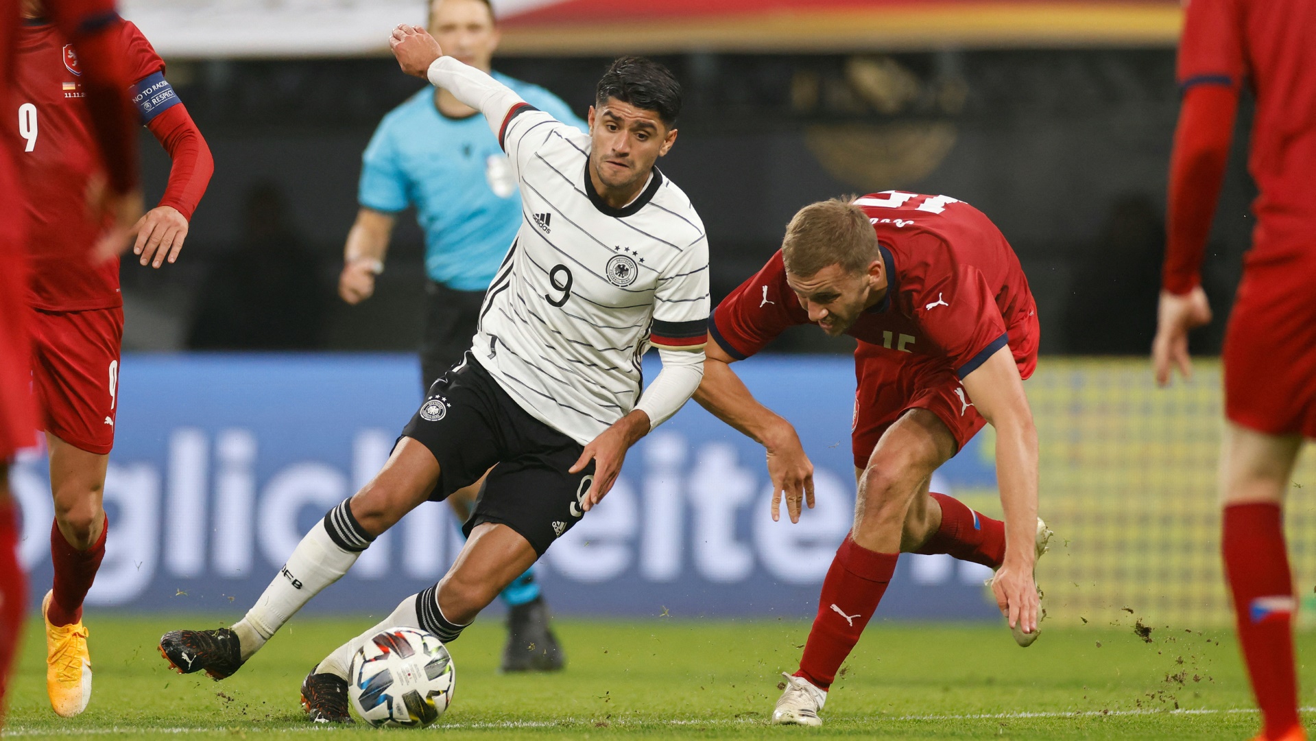 Dahoud kommt auf zwei Länderspiele für das DFB-Team