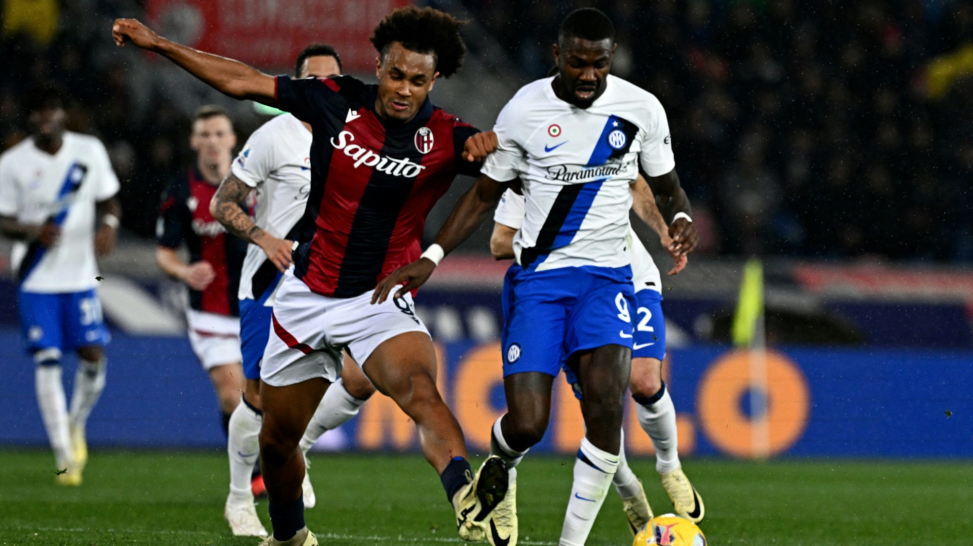 Inter entschied das umkämpfte Spiel in Bologna für sich