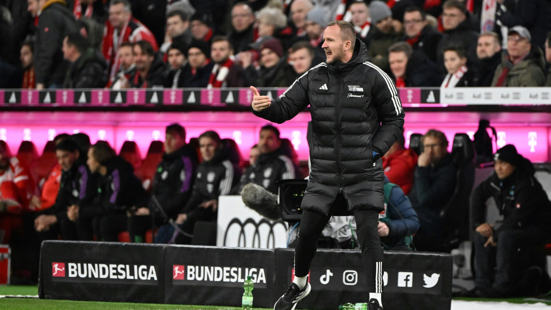 Co-Trainer Jumic betreut Union Berlin gegen Darmstadt