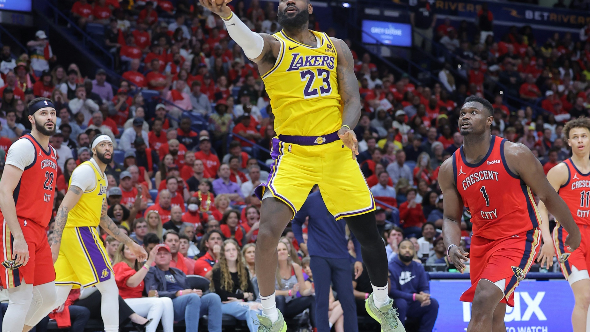 James führt die Los Angeles Lakers in die Play-offs