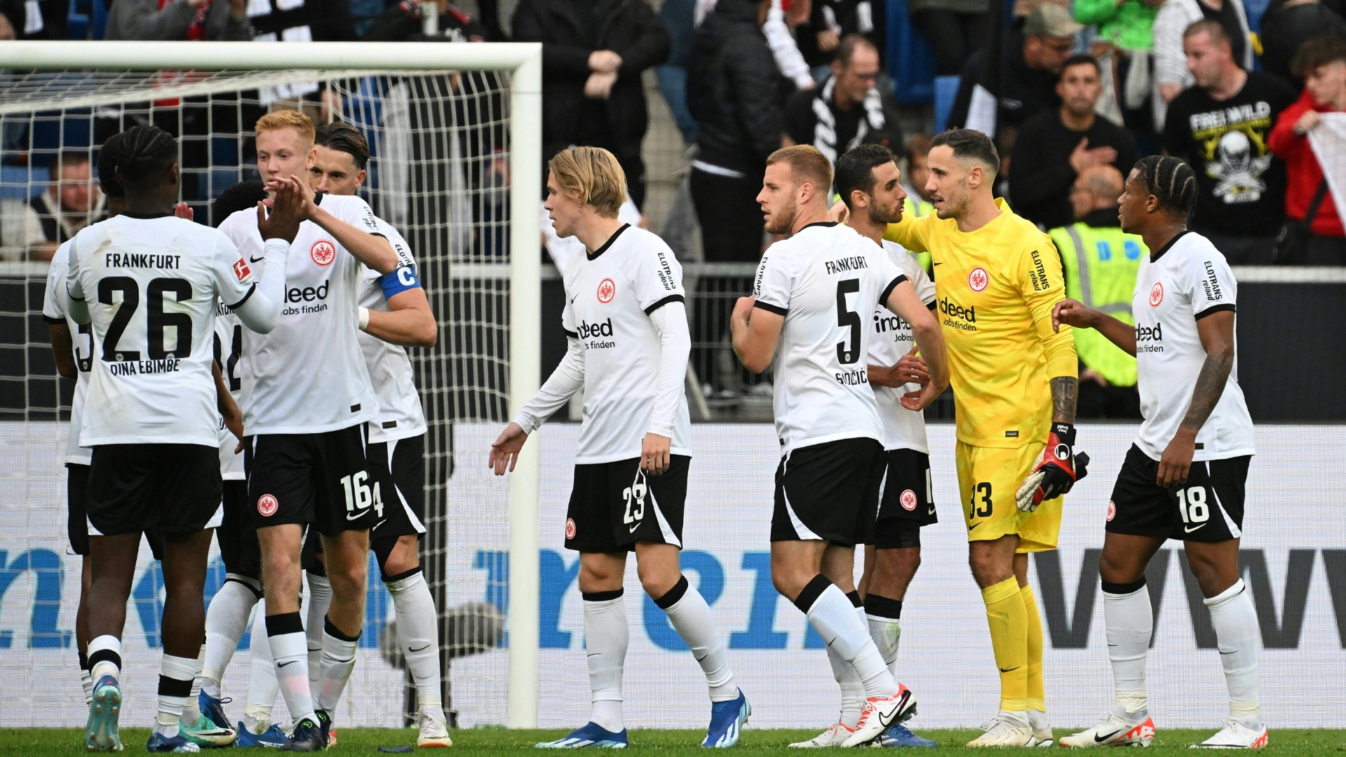 Frankfurt feiert ersten Auswärtssieg gegen Hoffenheim