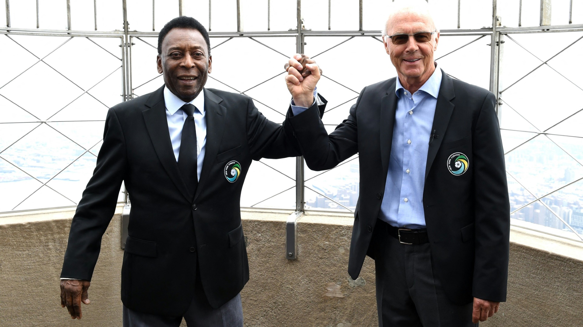 Lebenslange Freundschaft: Pele und Franz Beckenbauer