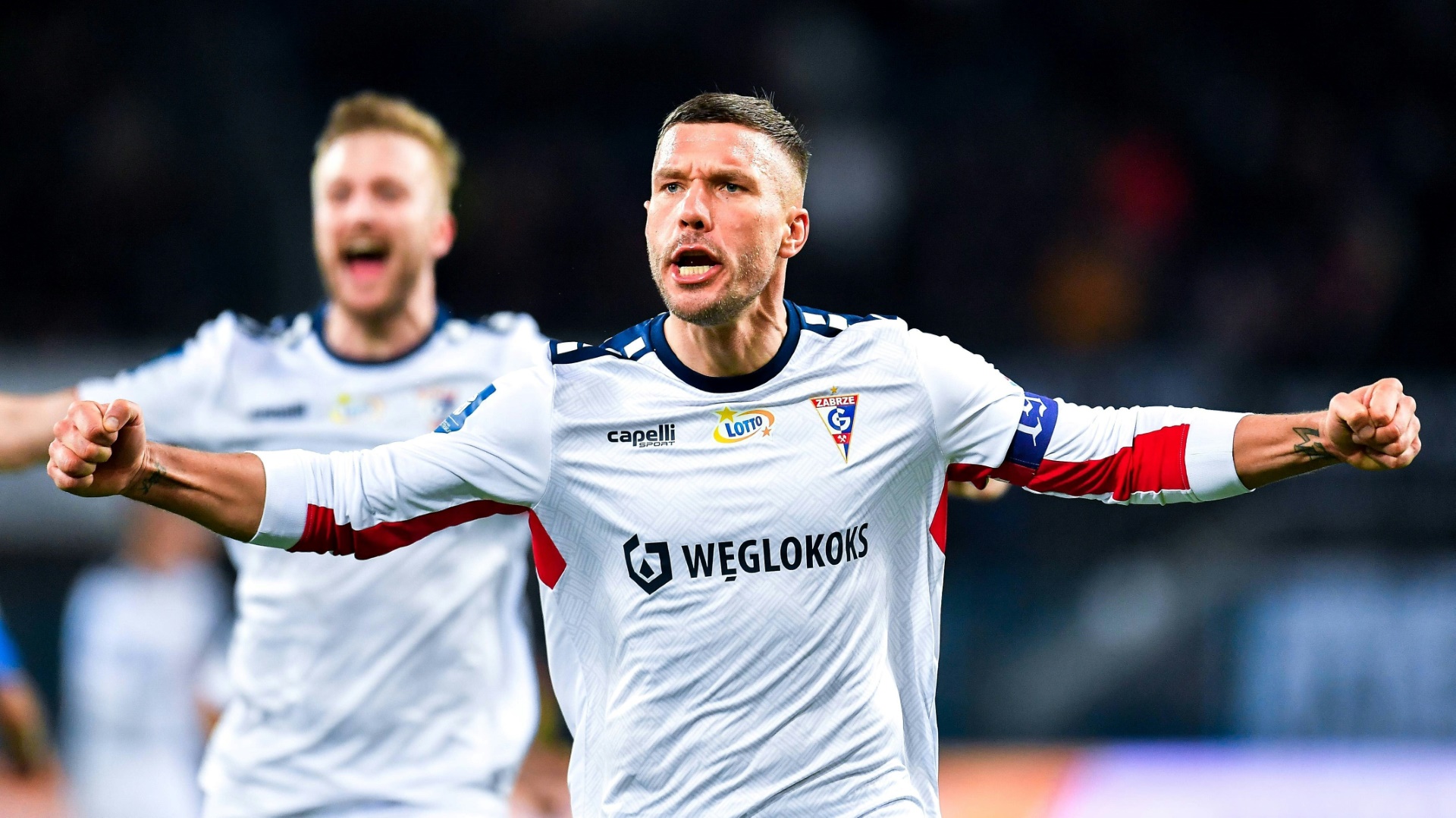 Lukas Podolski traf fulminant in den Winkel