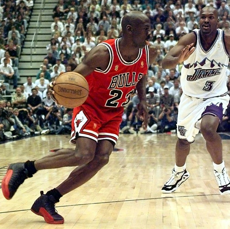 Michael Jordan gewann mit den Bulls sechs NBA-Titel