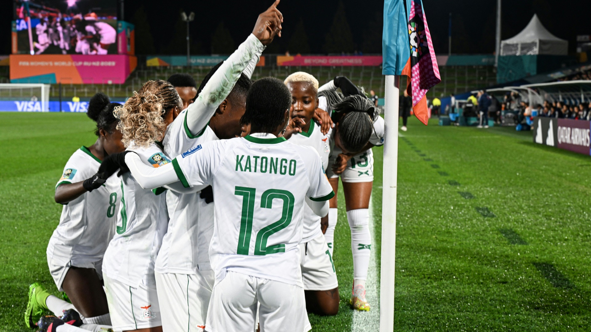 Sambia bejubelt ersten WM-Sieg