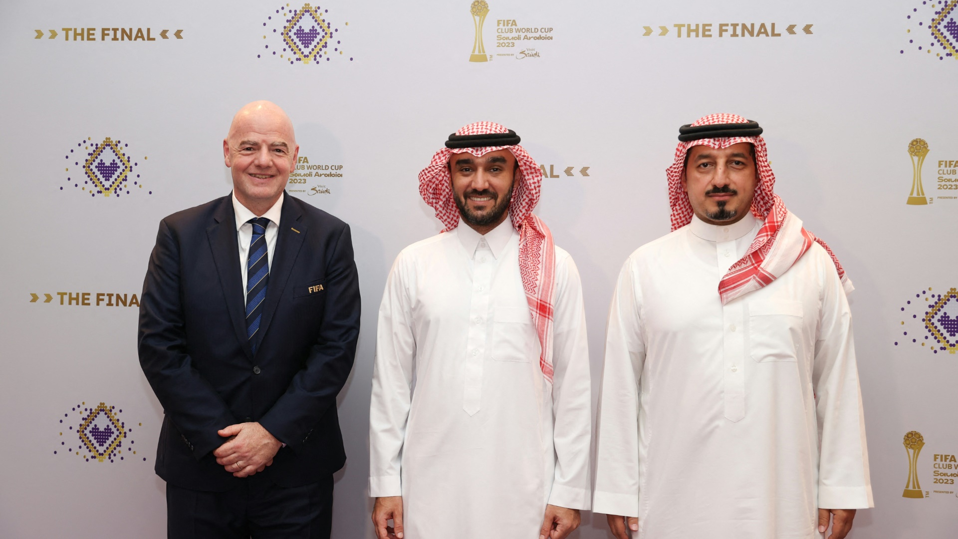 FIFA-Präsident Gianni Infantino in Saudi-Arabien