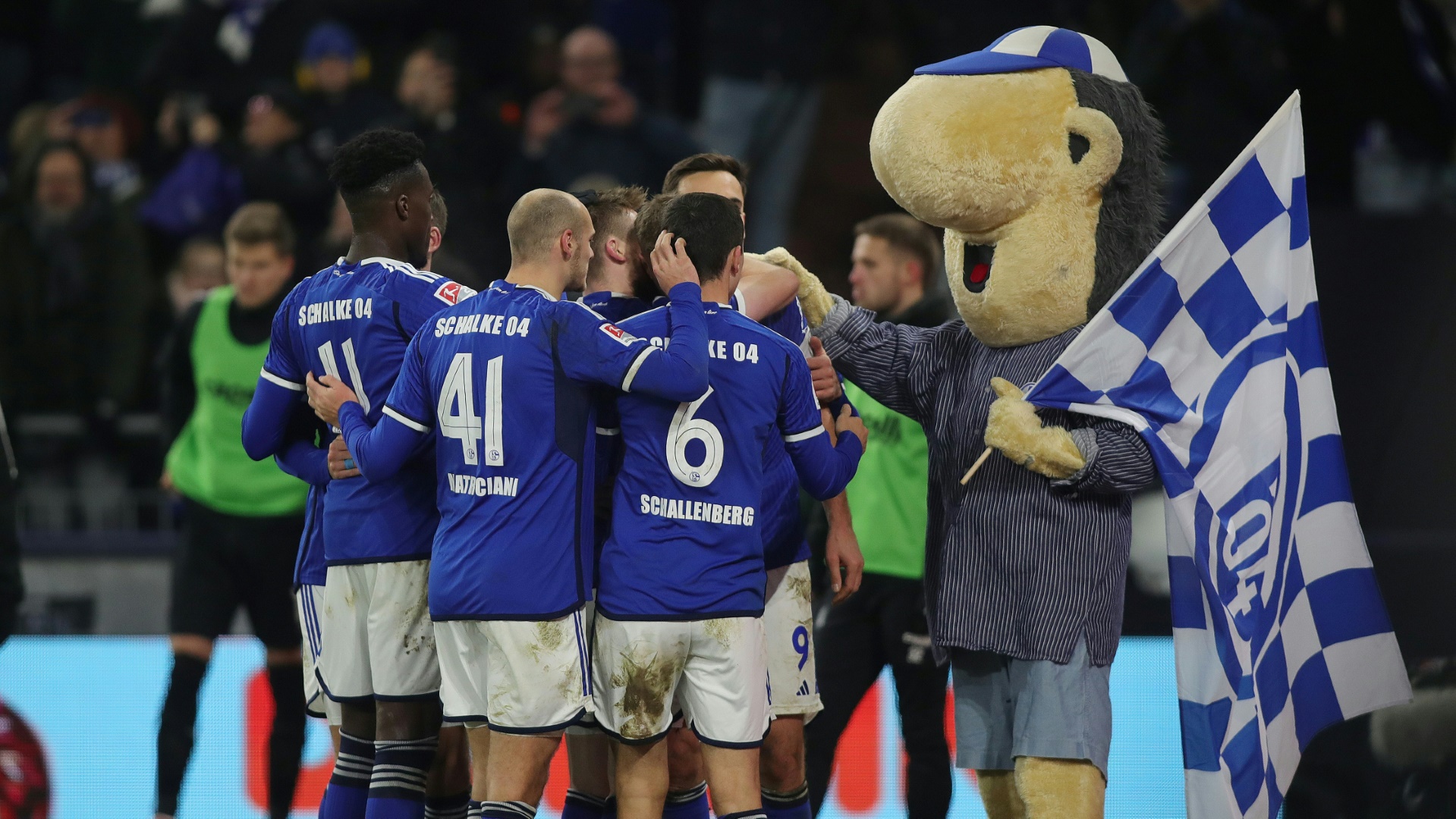 Schalke jubelt über den Heimsieg
