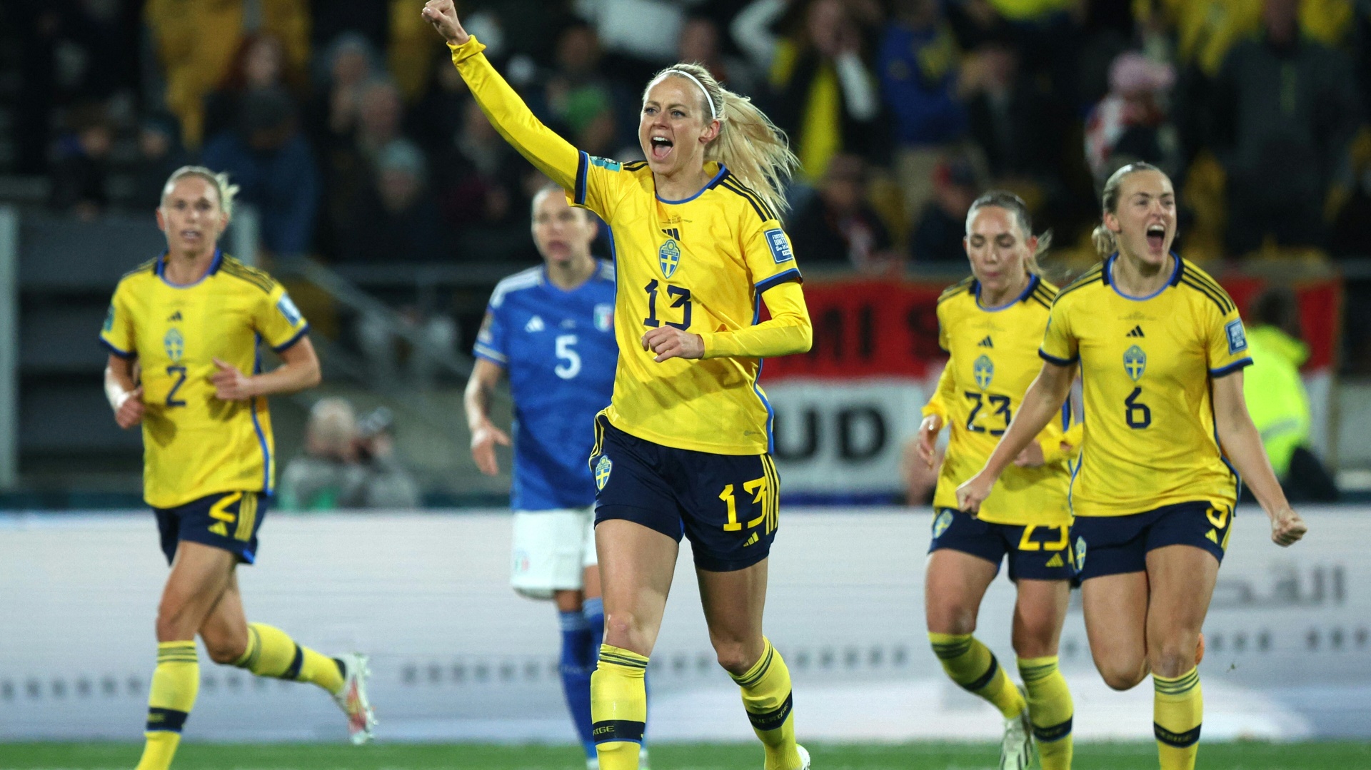 Amanda Ilestedt trifft doppelt für Schweden