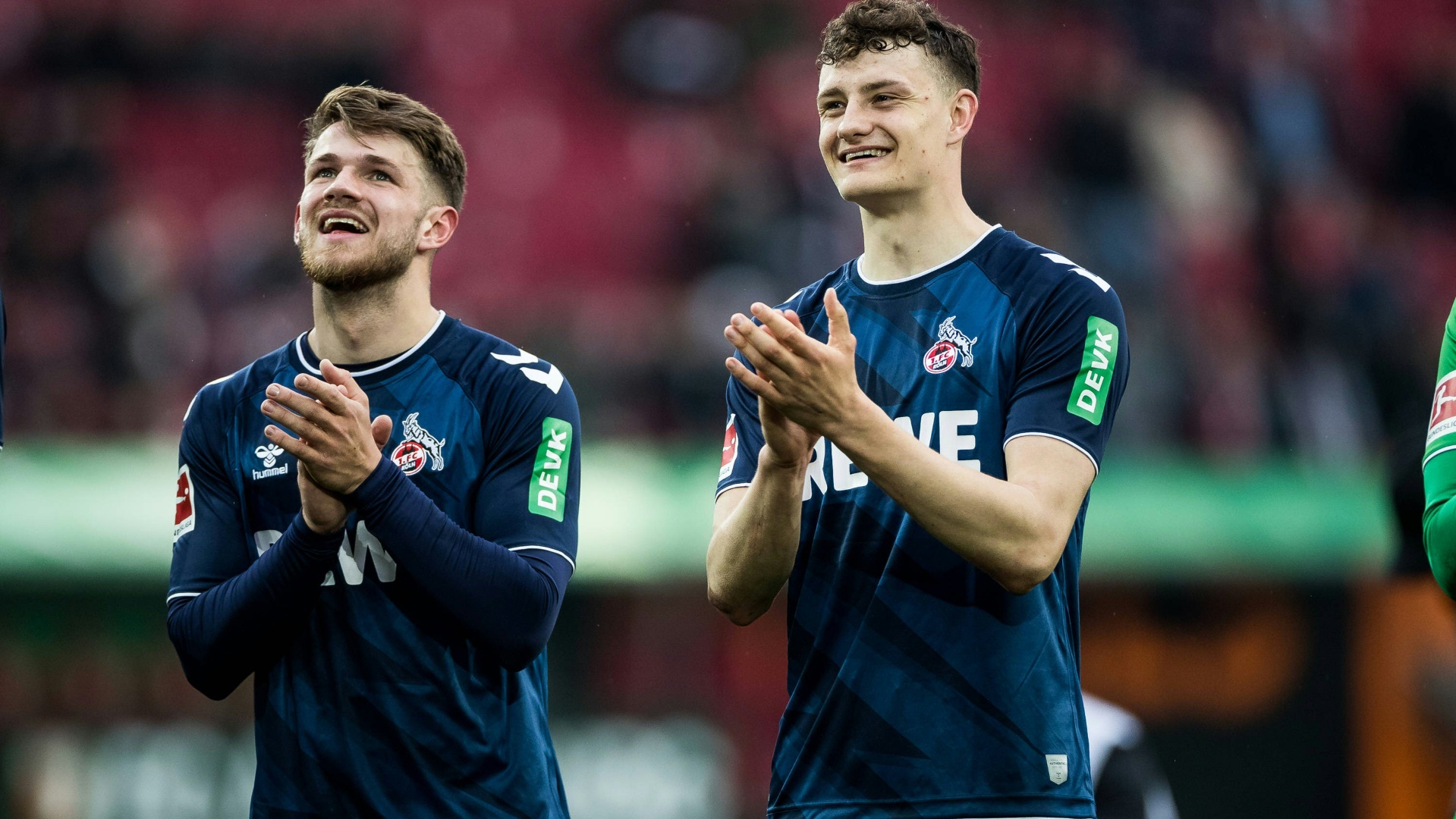 Zurück bei der U21: Die Kölner Thielmann (l.) und Martel