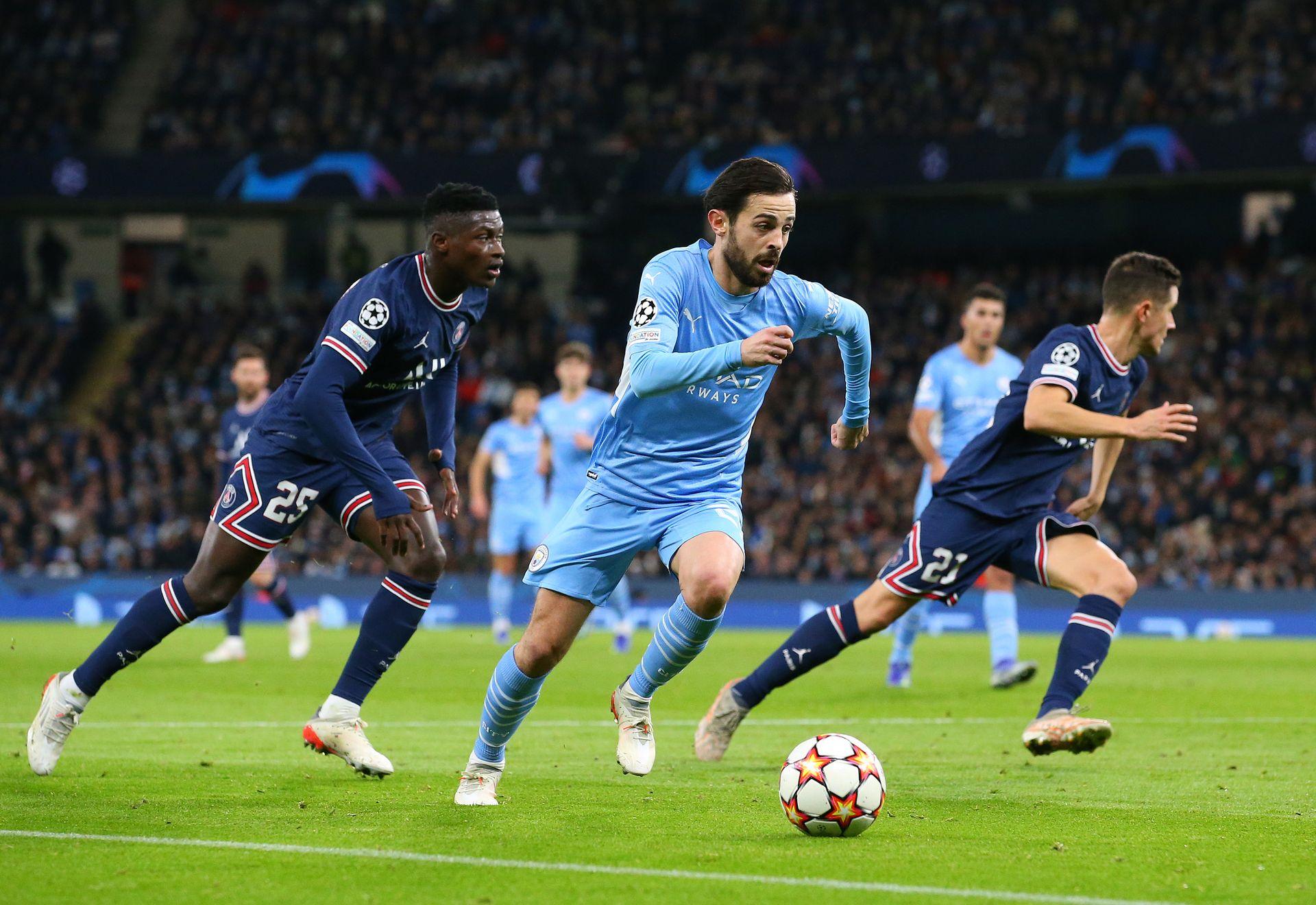 Manchester City gegen Paris St. Germain