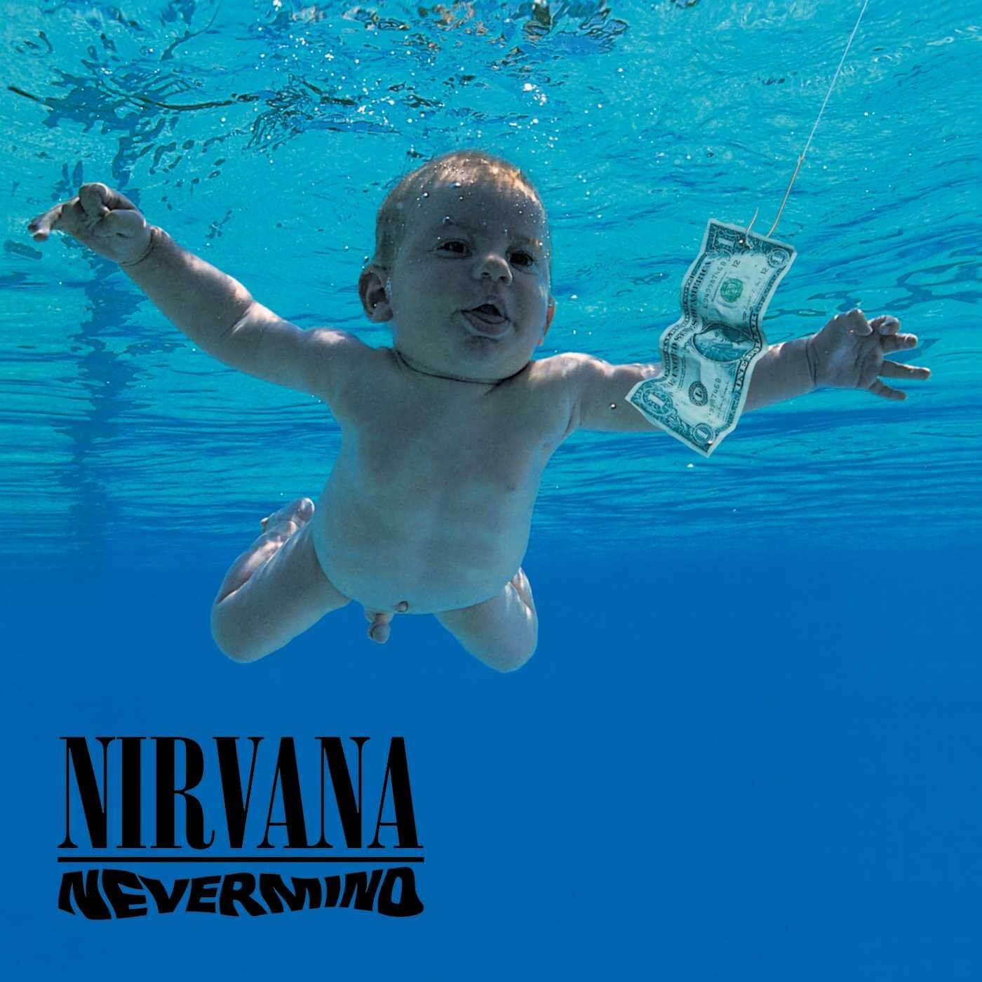 Nirvana "Nevermind" Album-Cover