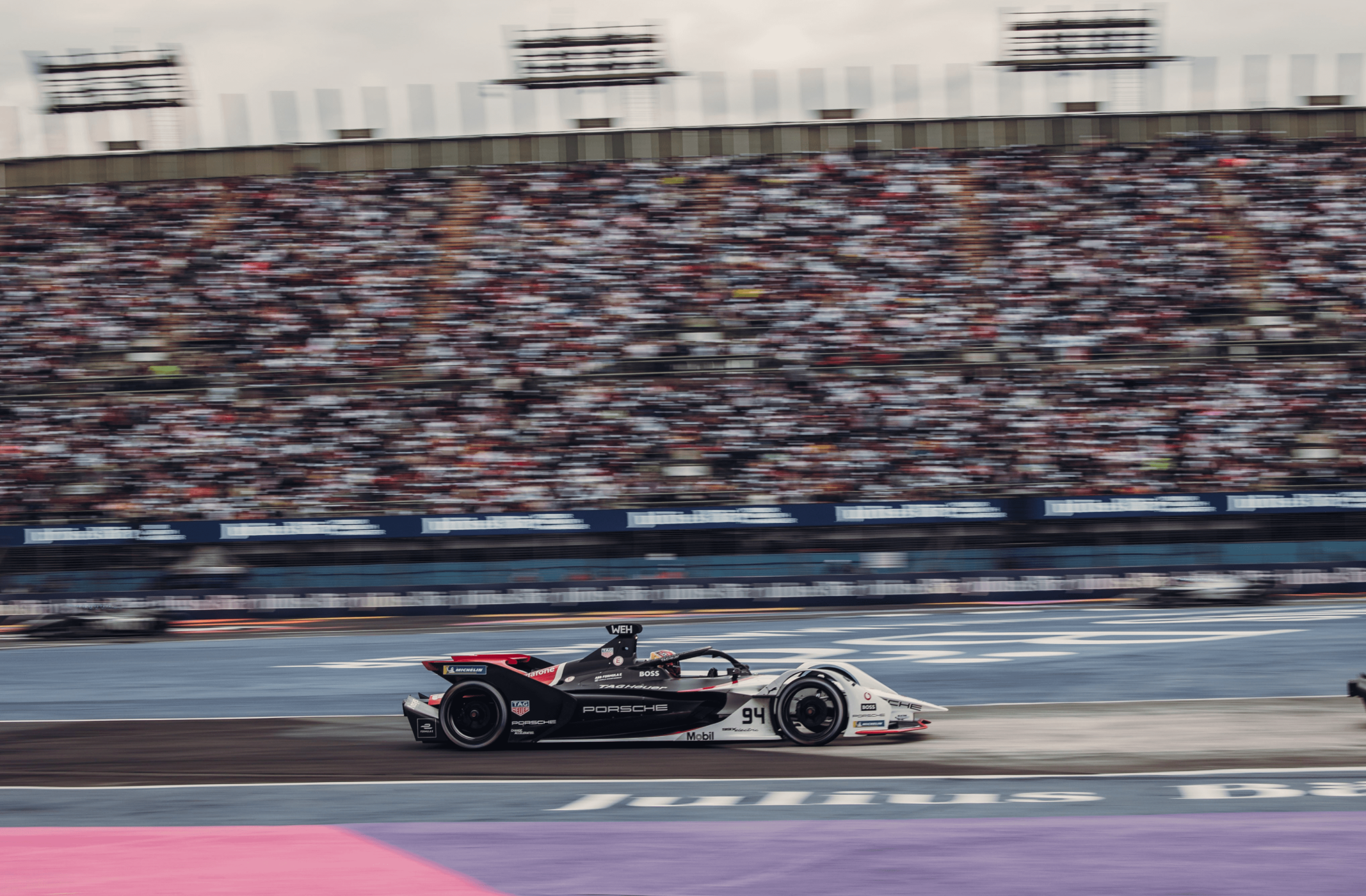 Pascal Wehrlein (Porsche) in der Formel E