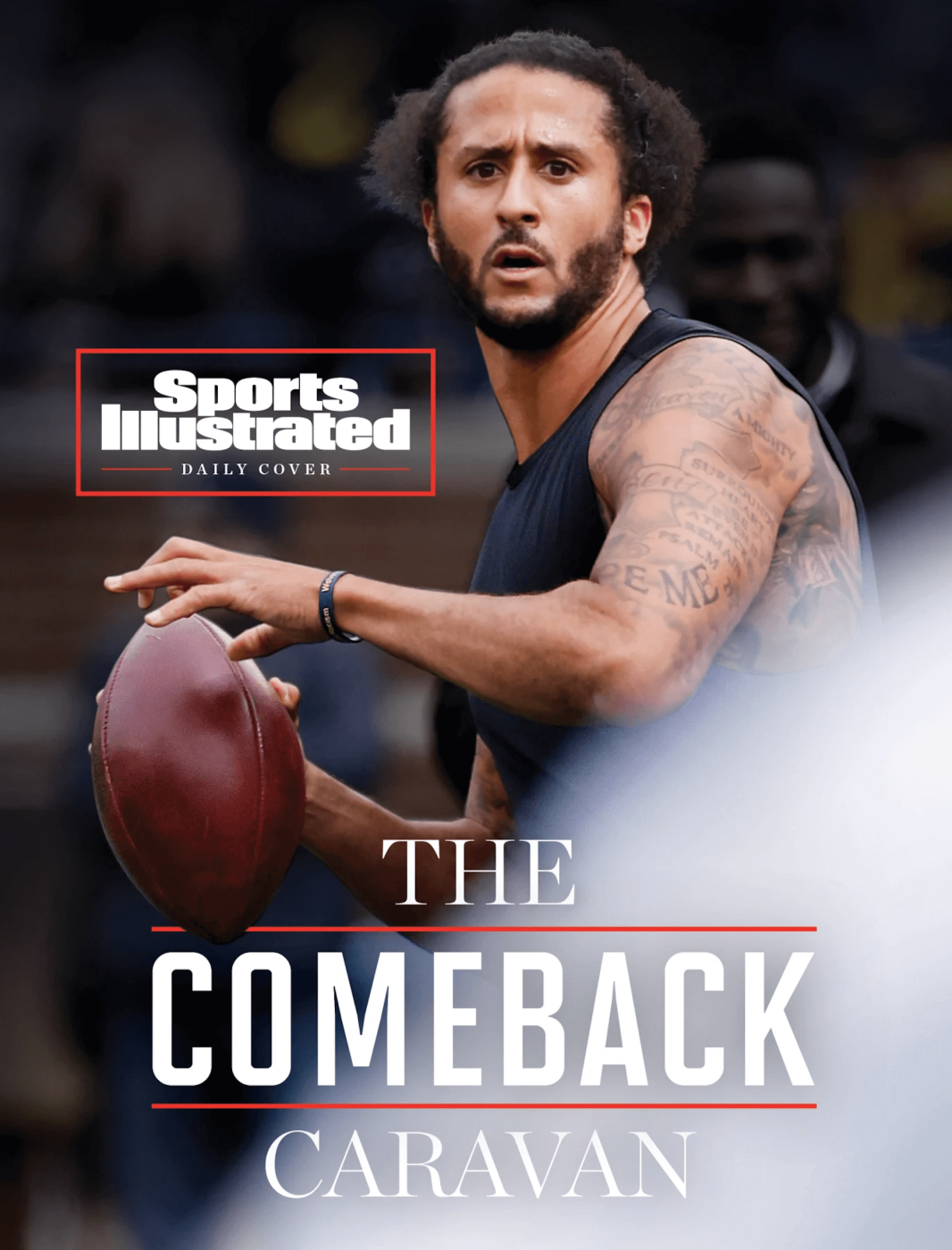 Sports-Illustrated-Cover mit Colin Kaepernick