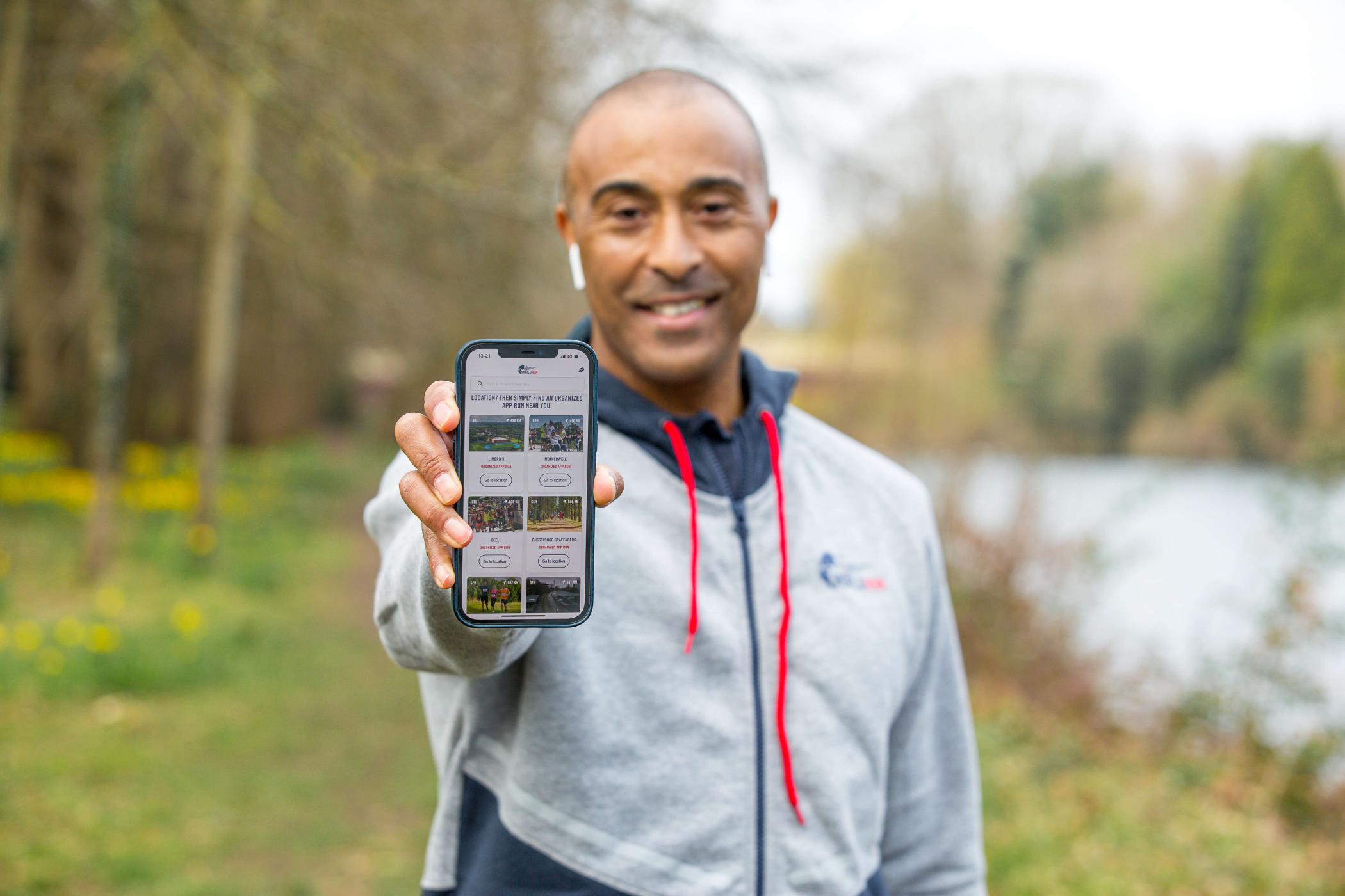 Wings for Life World Run mit Colin Jackson