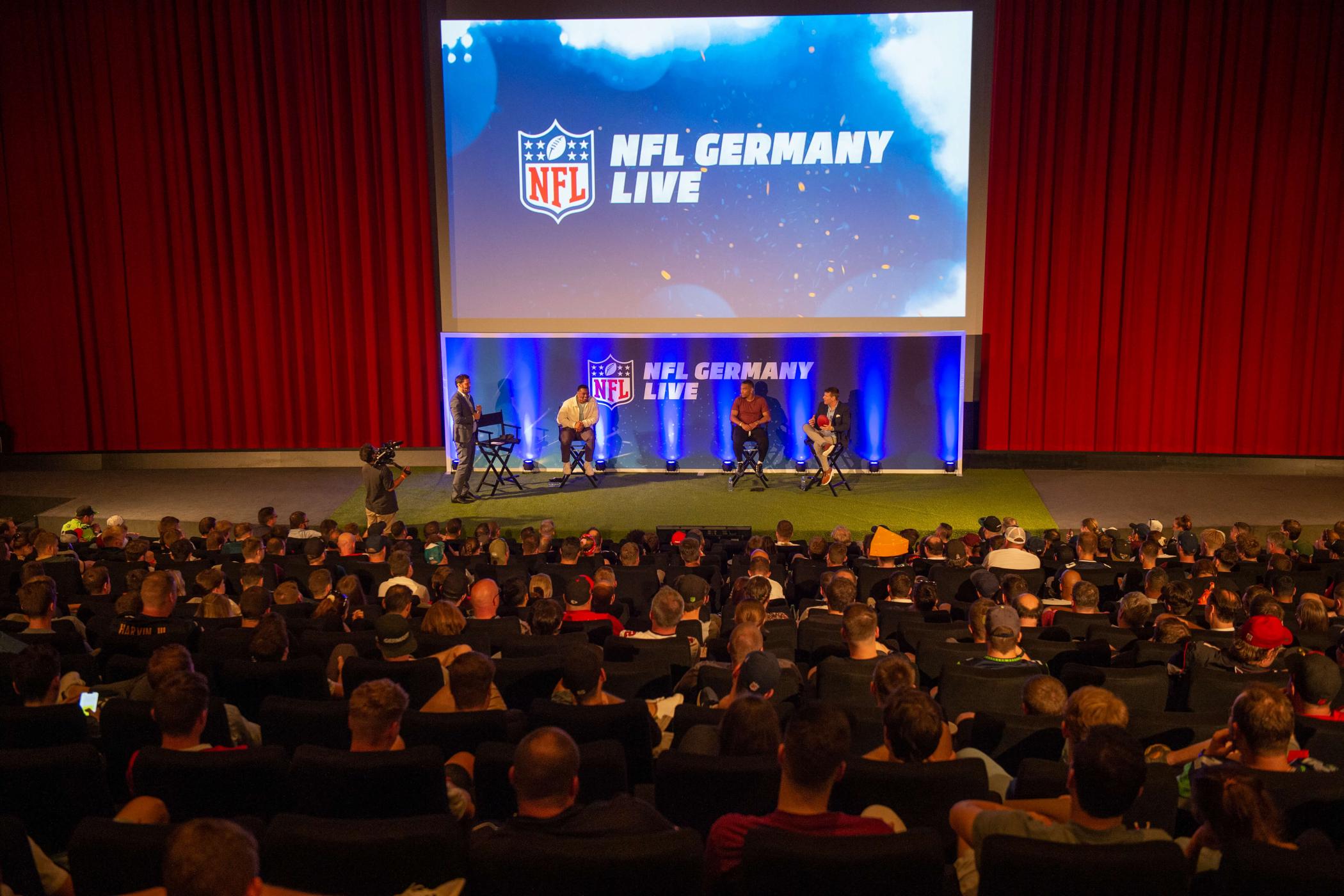 NFL Germany Live Event mit Amon-Ra St. Brown und Aaron Donkor sehen