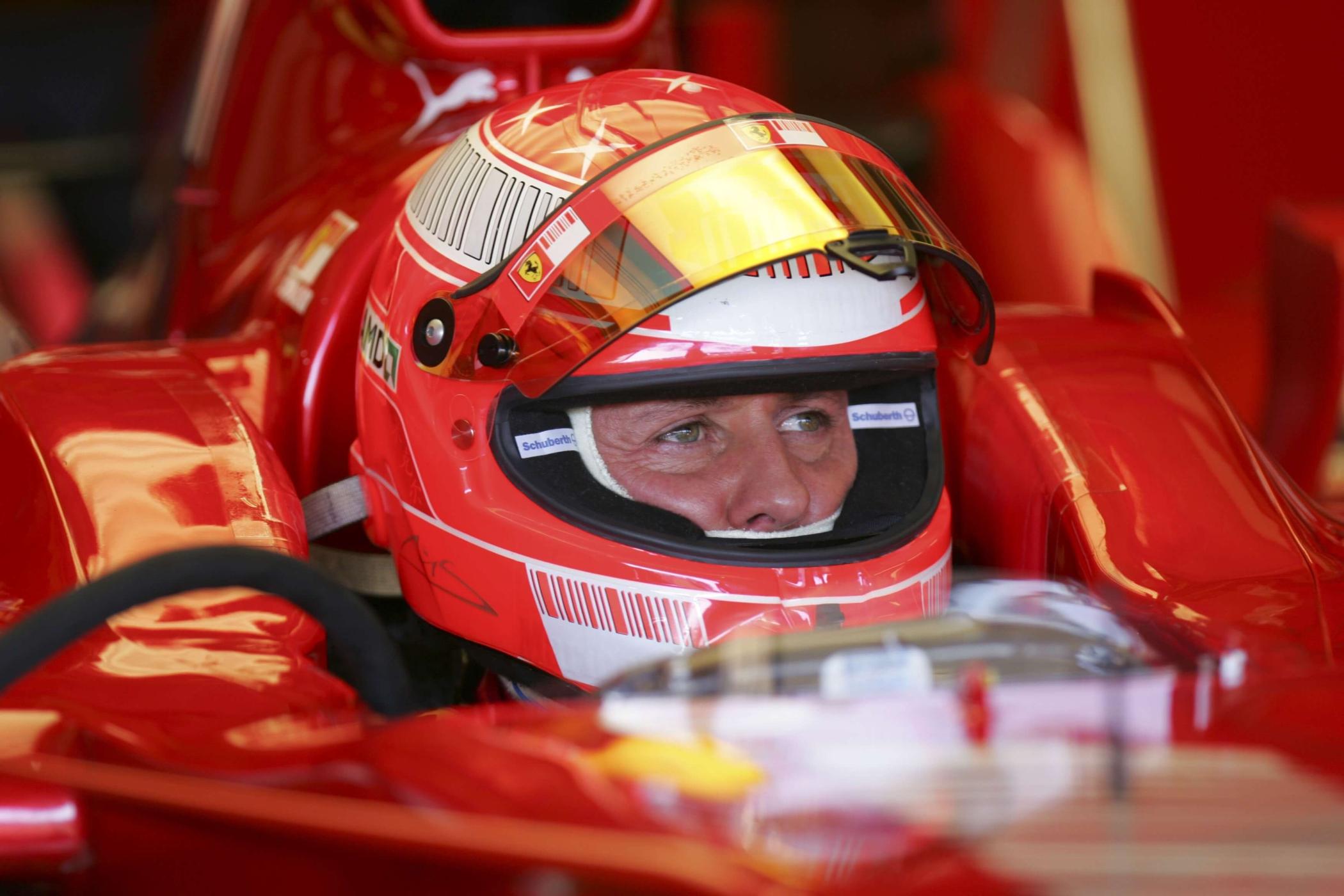 Michael Schumacher 2007 im Ferrari