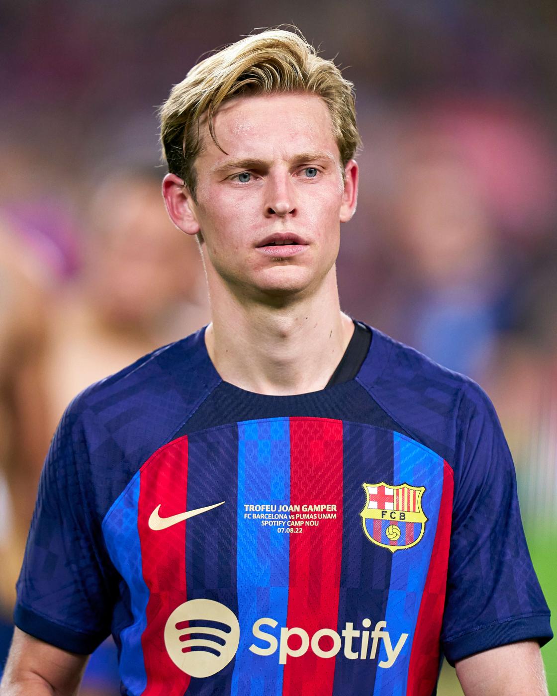 Frenkie De Jong vom FC Barcelona