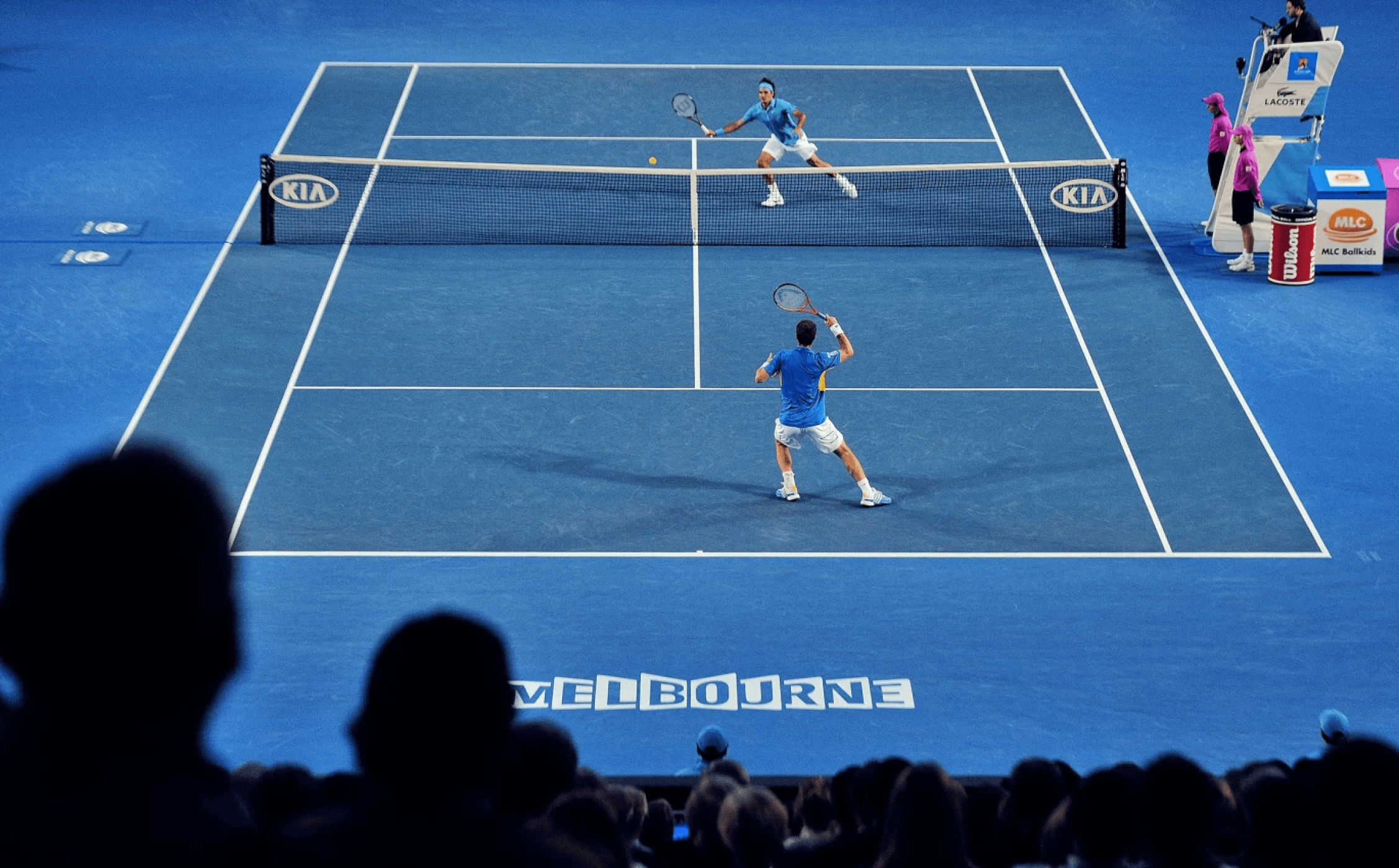 Roger Federer revanchiert sich im Finale der Australian Open 2010 gegen Andy Murray
