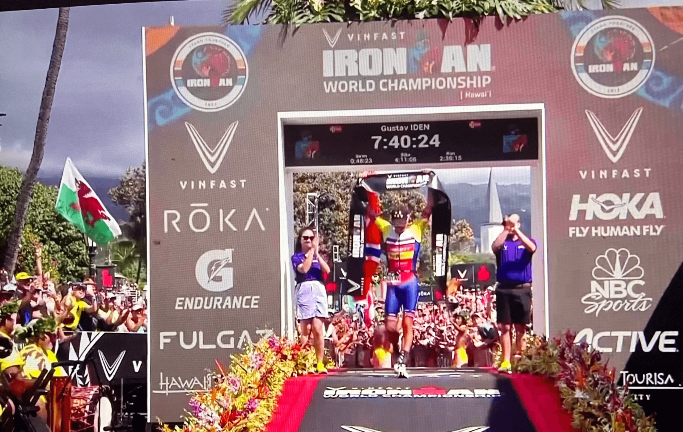 Gustav Iden gewinnt Ironman Hawaii 2022