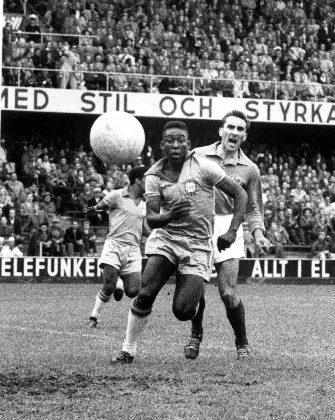 Pelé bei der WM 1958