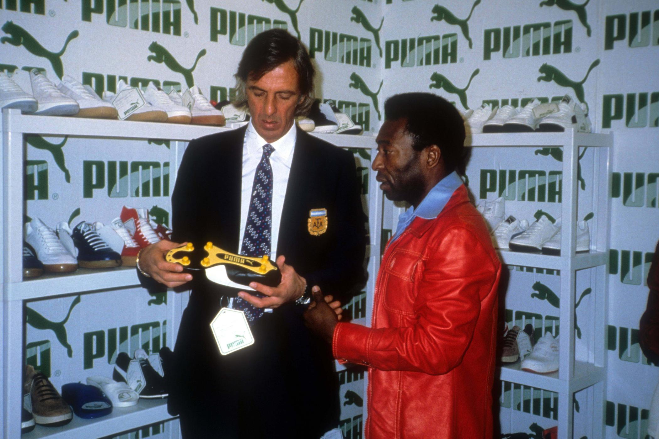 Pelé war das Werbegesicht von Puma