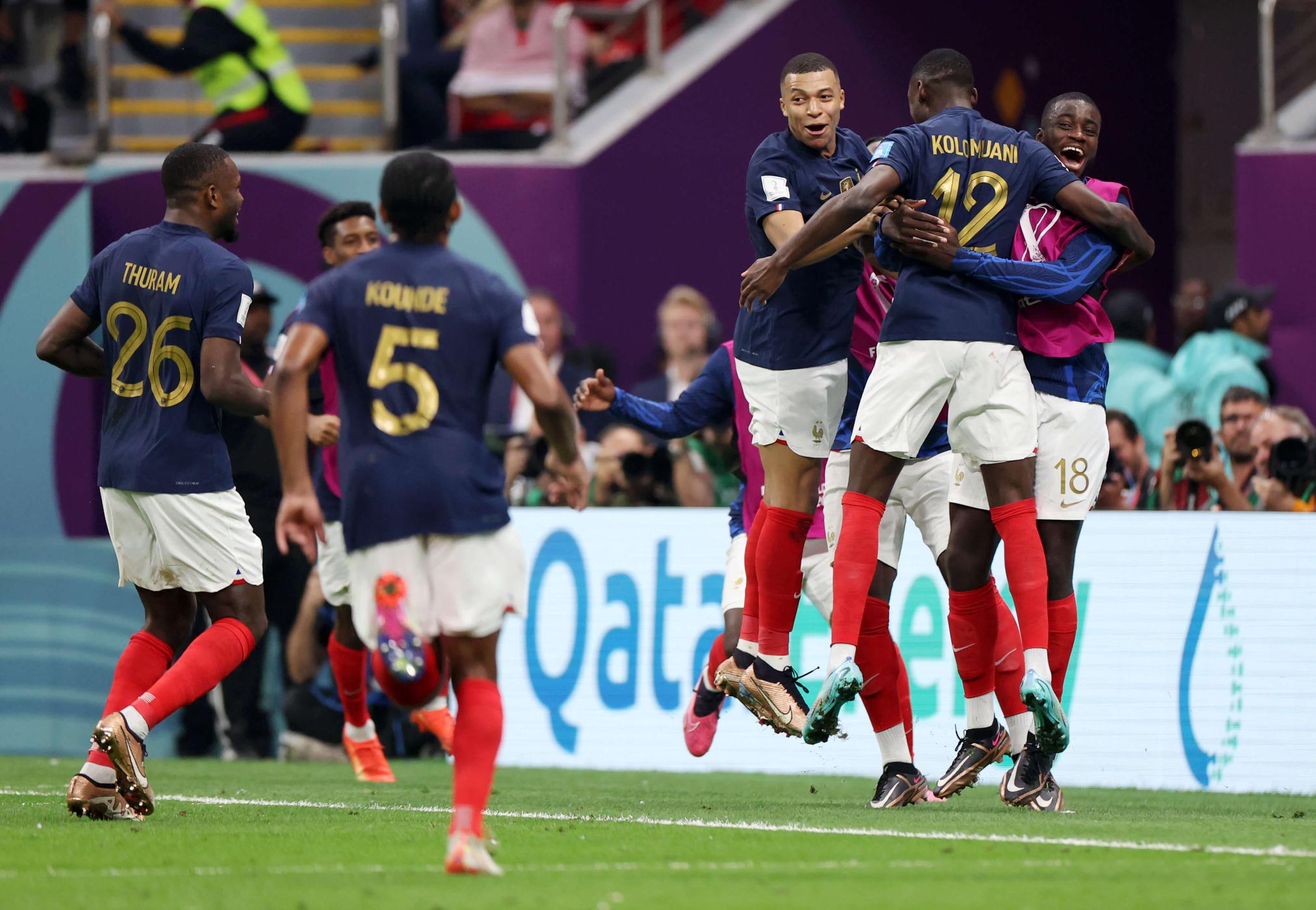 Frankreich besiegt Marokko im WM-Halbfinale