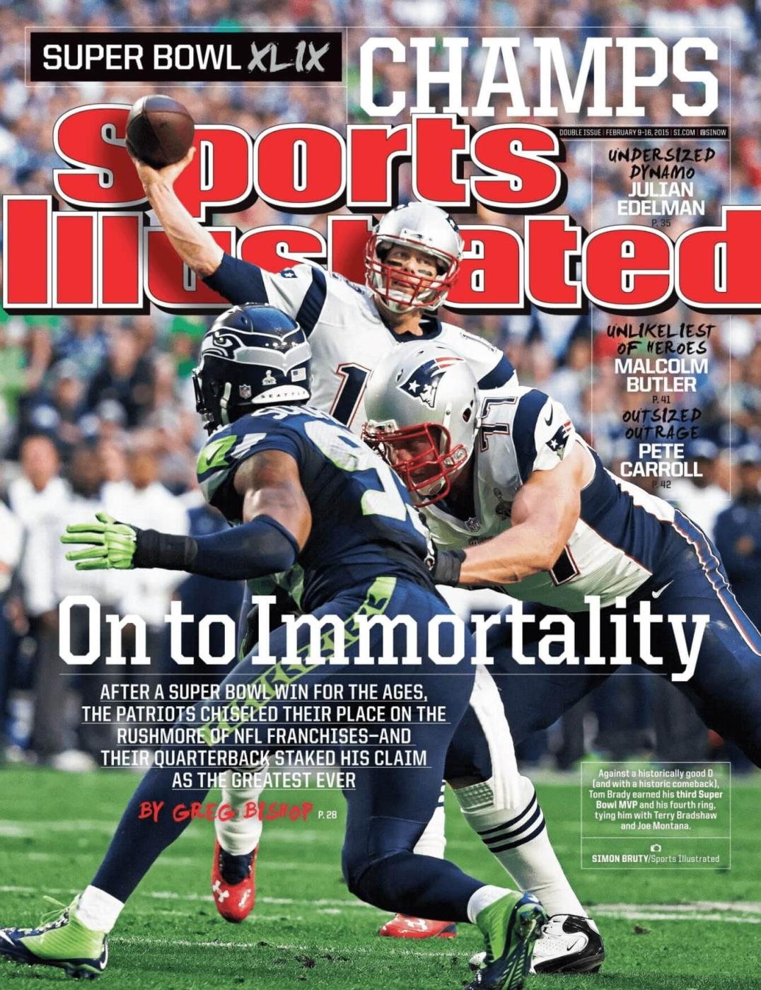9. Februar 2015 Sports Illustrated / Simon Bruty 