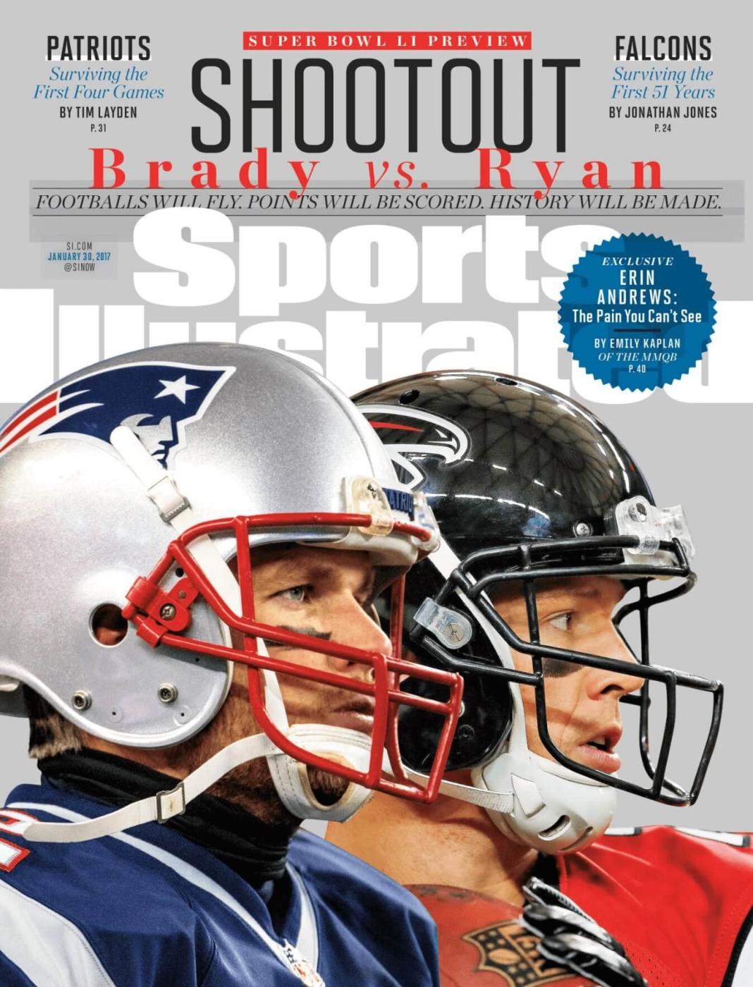 30. Januar 2017 Sports Illustrated / Erick W. Rasco & Gregory Shamus