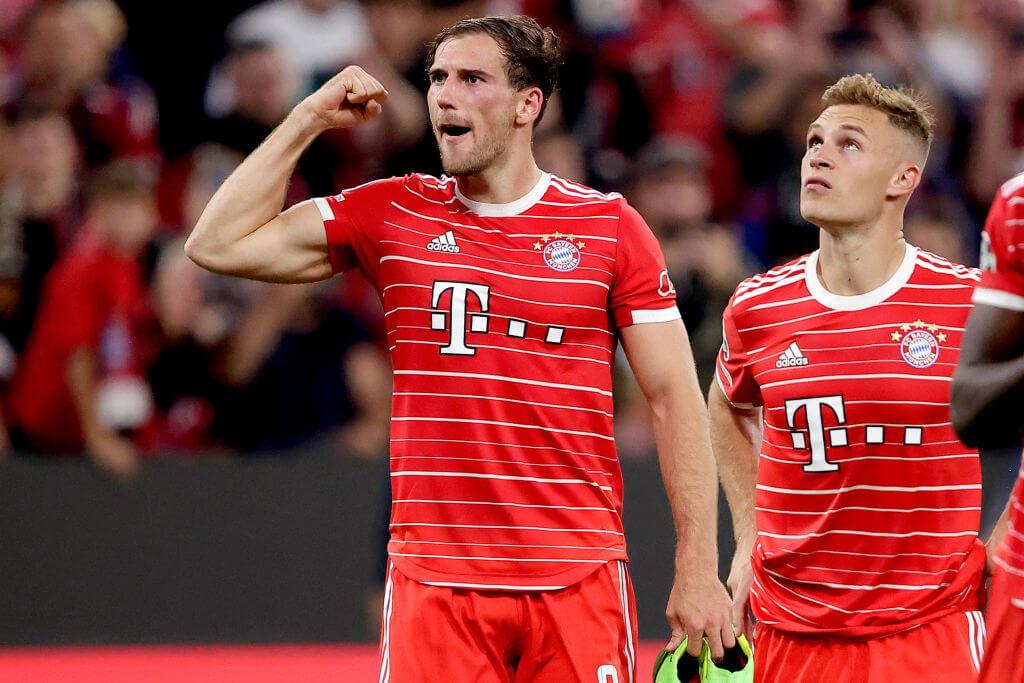 Leon Goretzka und Joshua Kimmich (FC Bayern)