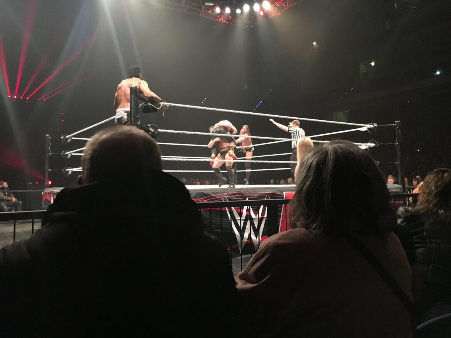 Kampf im WWE-Ring