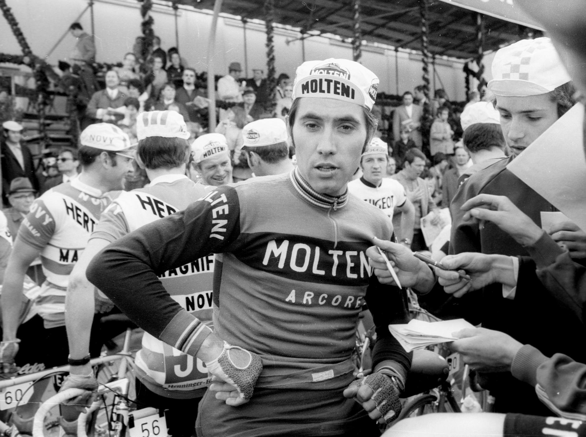 Eddy Merckx fuhr ab 1971 für das Team Molteni