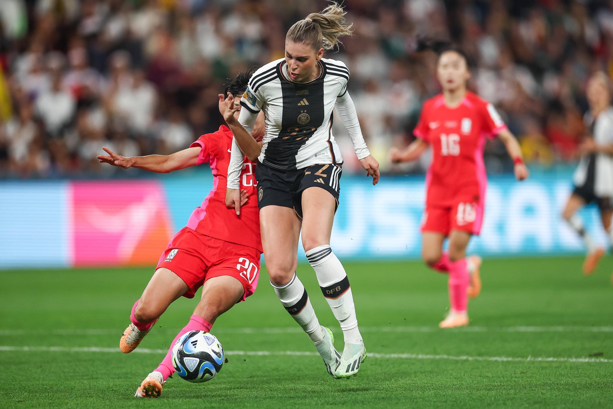 Südkorea gegen Deutschland bei der Frauen-WM