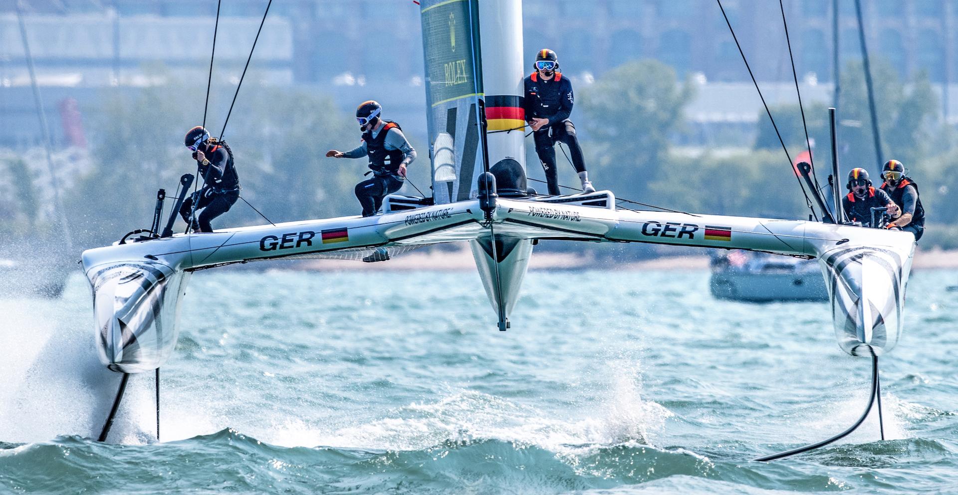 Team Deutschland bei SailGP