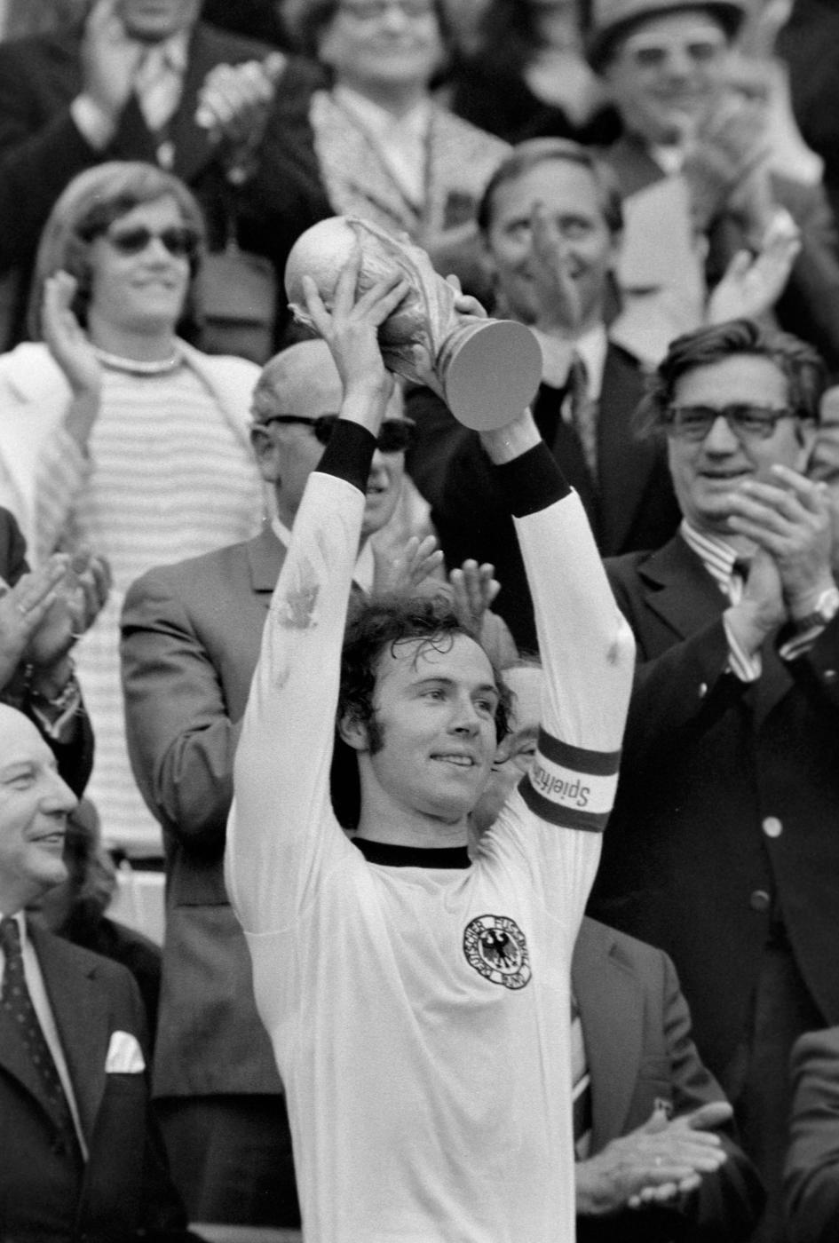 WM-Titel 1974: Franz Beckenbauer