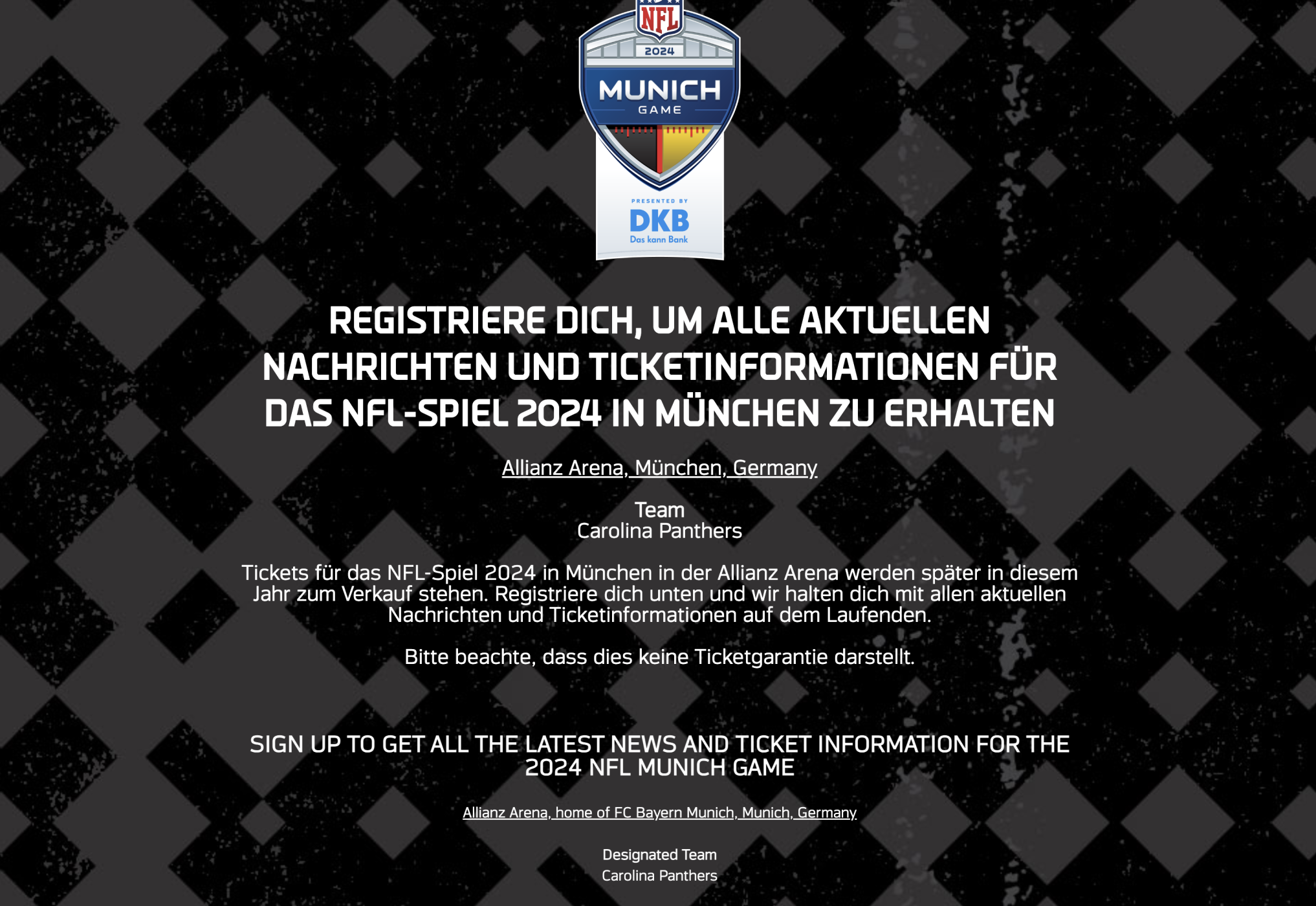 NFL-Spiel 2024 in München