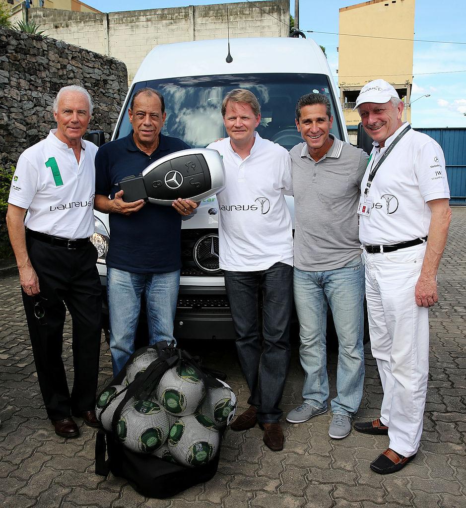 Franz Beckenbauer 2013 in Rio de Janeiro