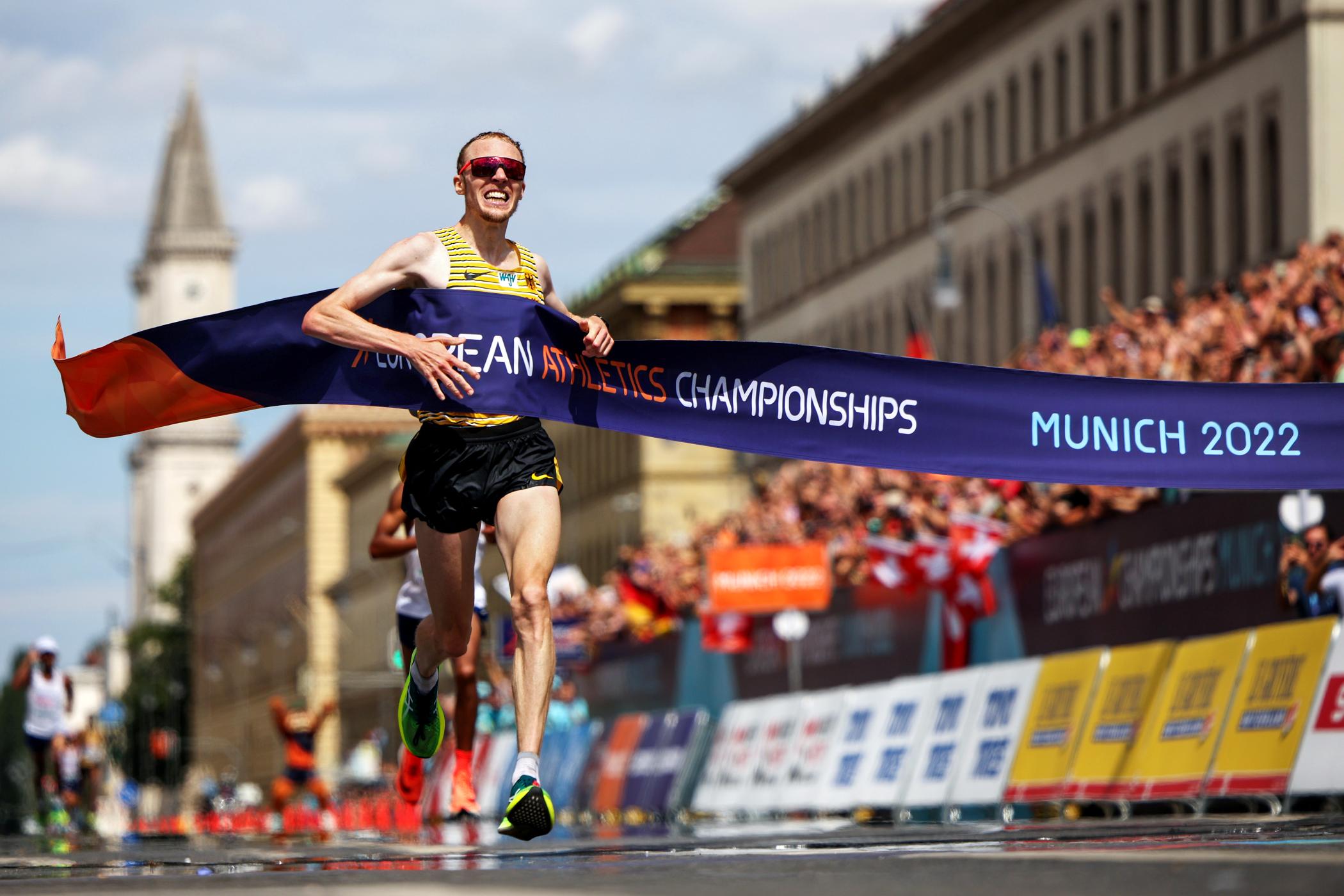 Richard Ringer wurde 2022 Marathon-Europameister. Im Sommer nimmt er bei Olympia teil.