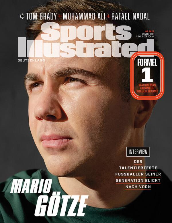 Die neue Sports Illustrated Ausgabe mit Ausnahmetalent Mario Götze